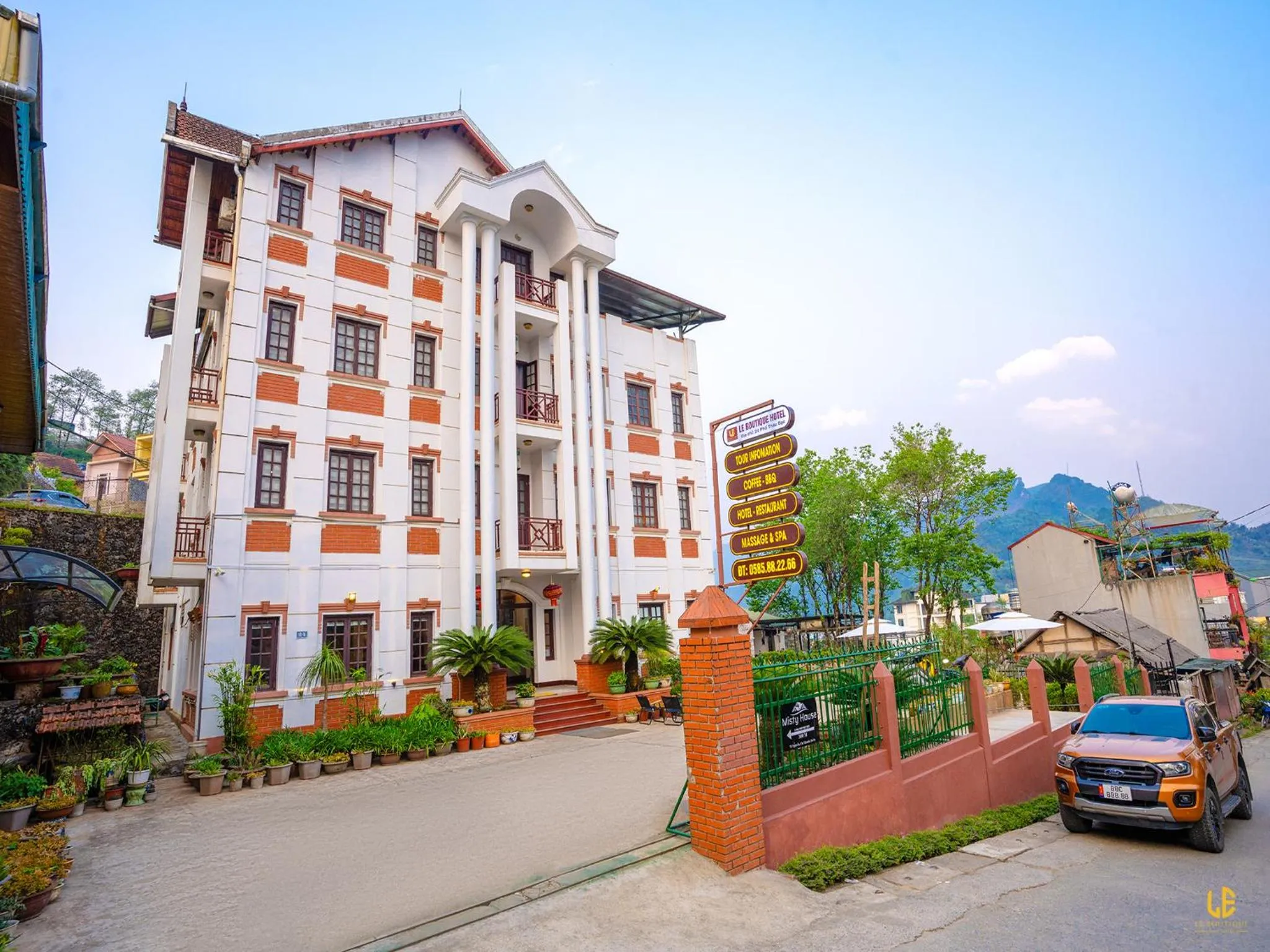 Property building in Le Boutique Sapa Hotel