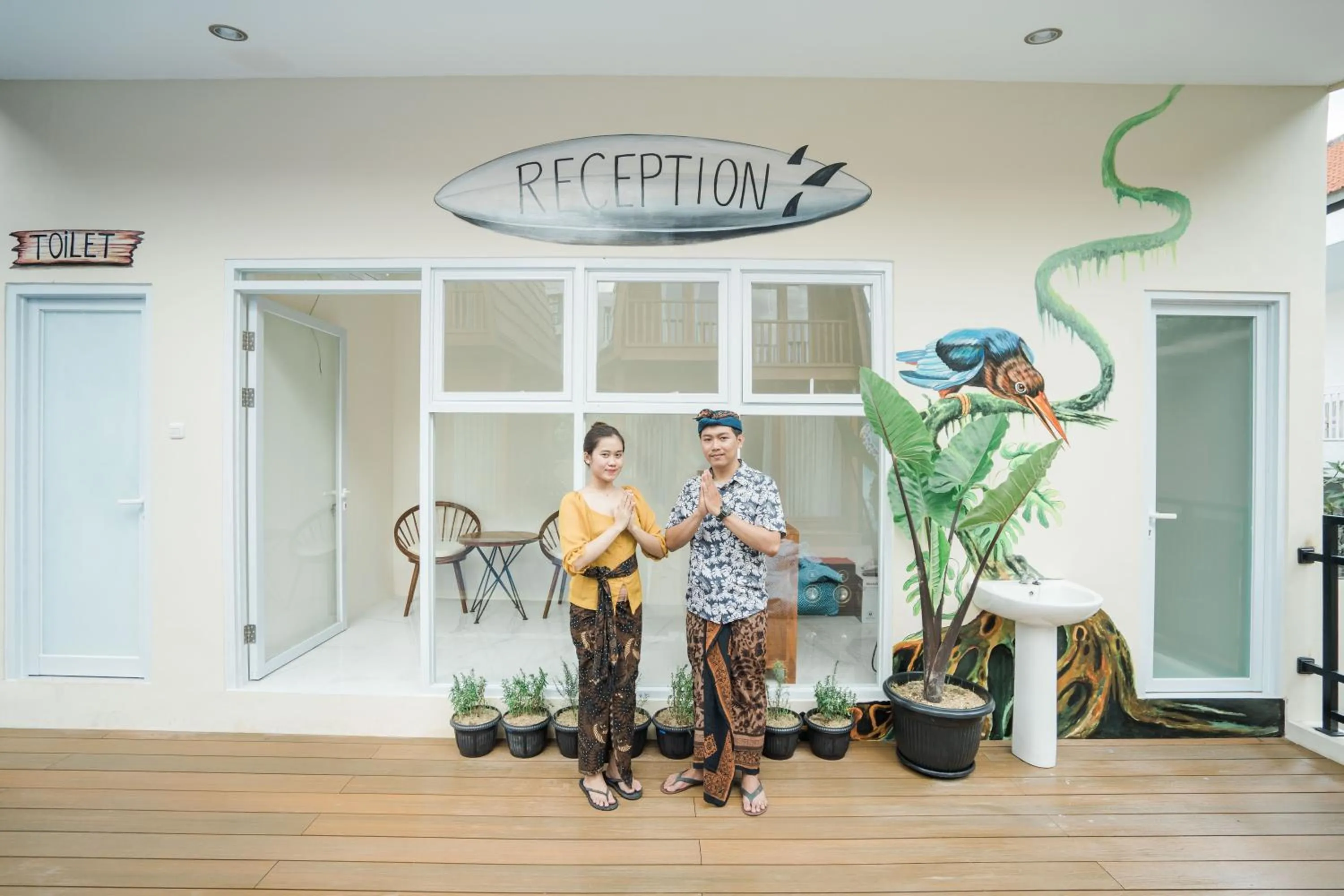 Lobby or reception in Andi Beach House