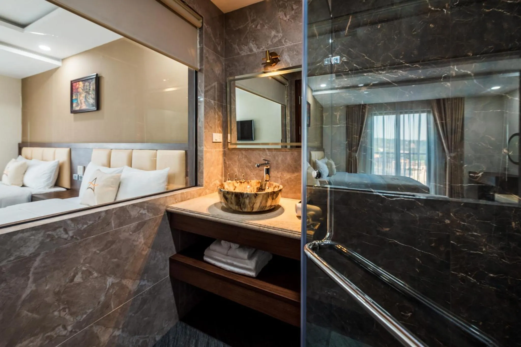 Bathroom in Aquasun Hotel Phu Quoc