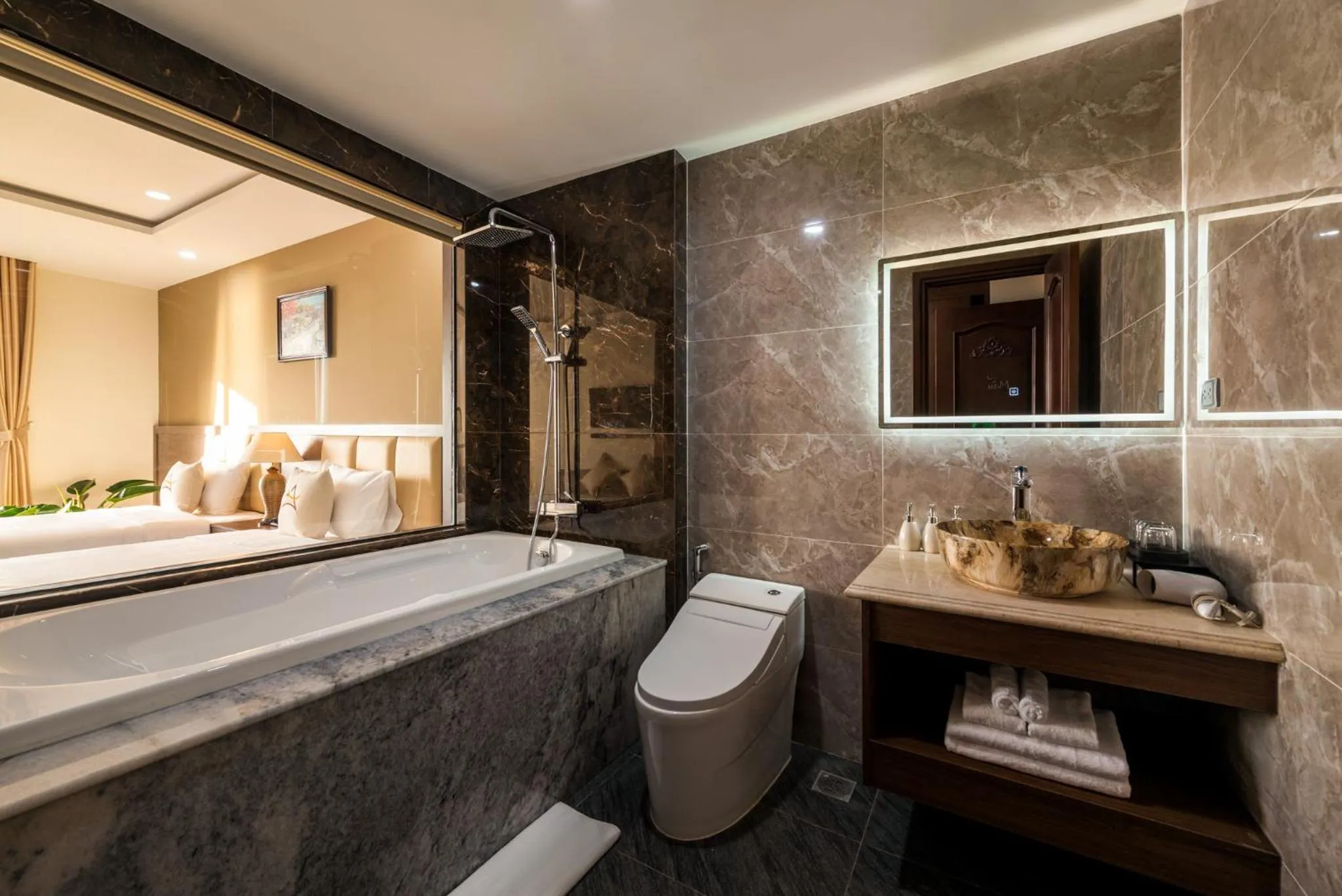 Bathroom in Aquasun Hotel Phu Quoc