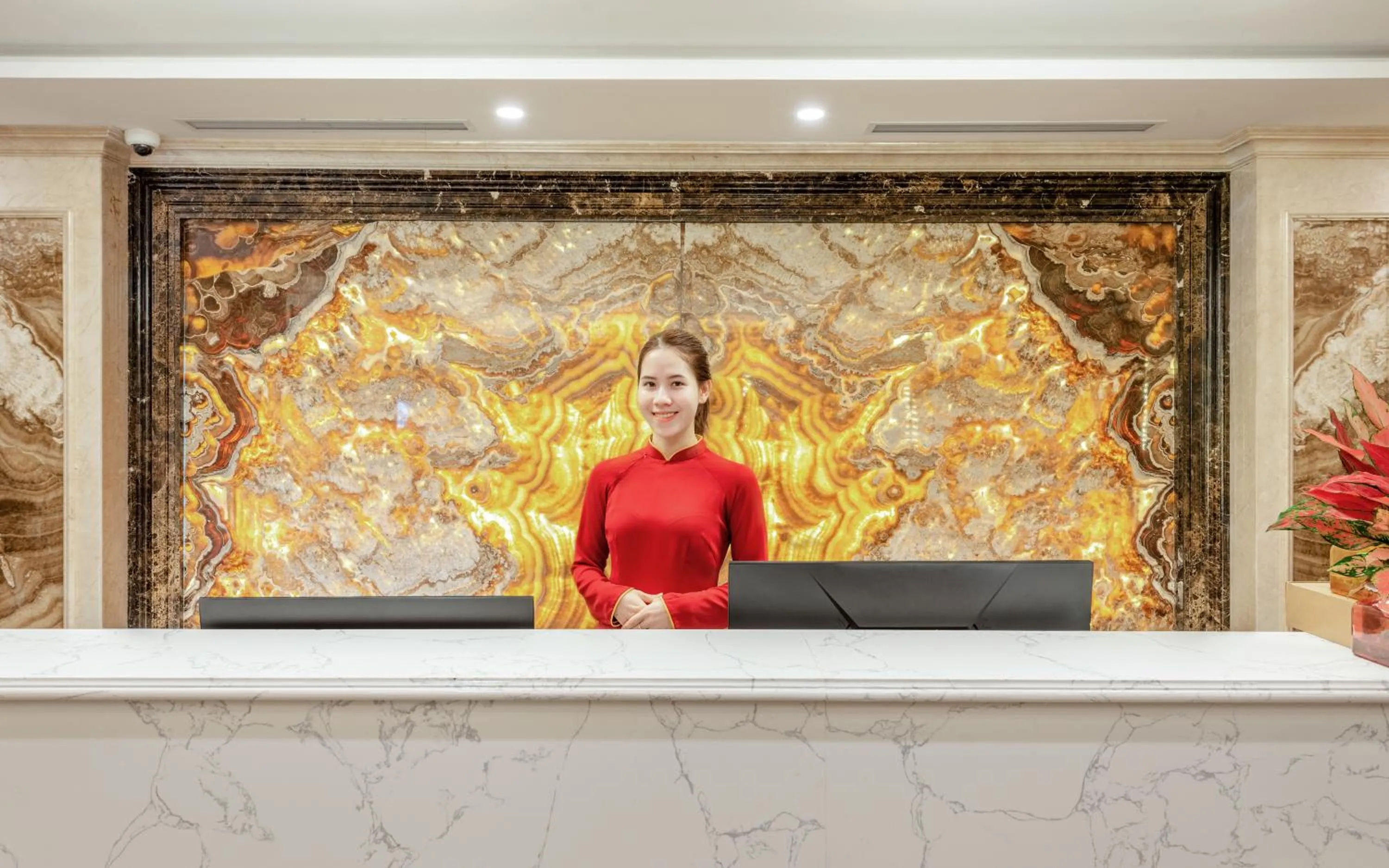 Lobby or reception in Aquasun Hotel Phu Quoc