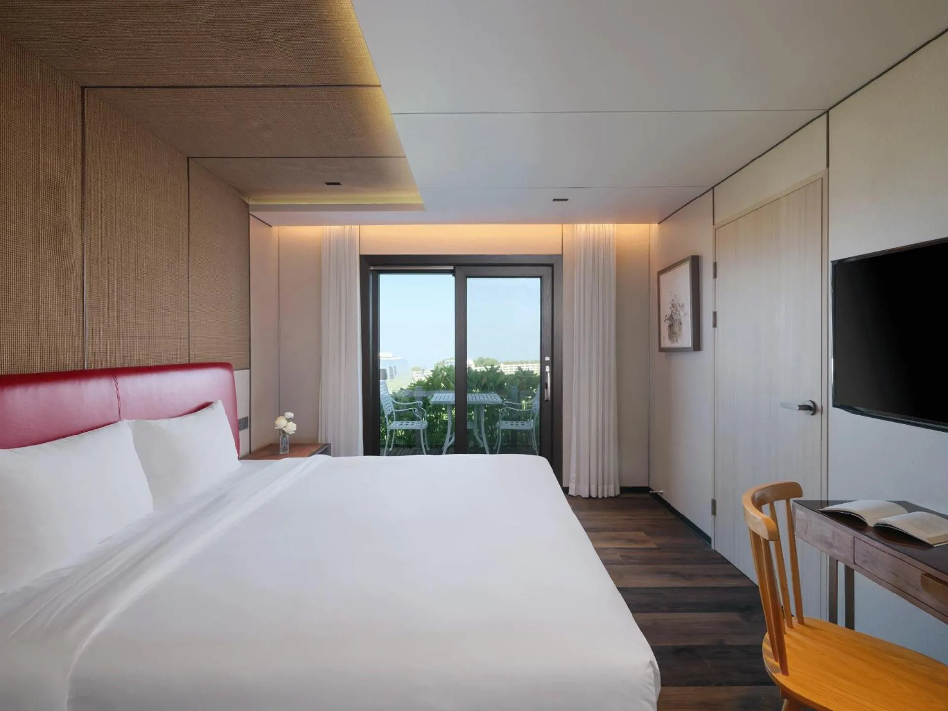 Bed in Amber Pure Hill Hotels & Resorts Jeju