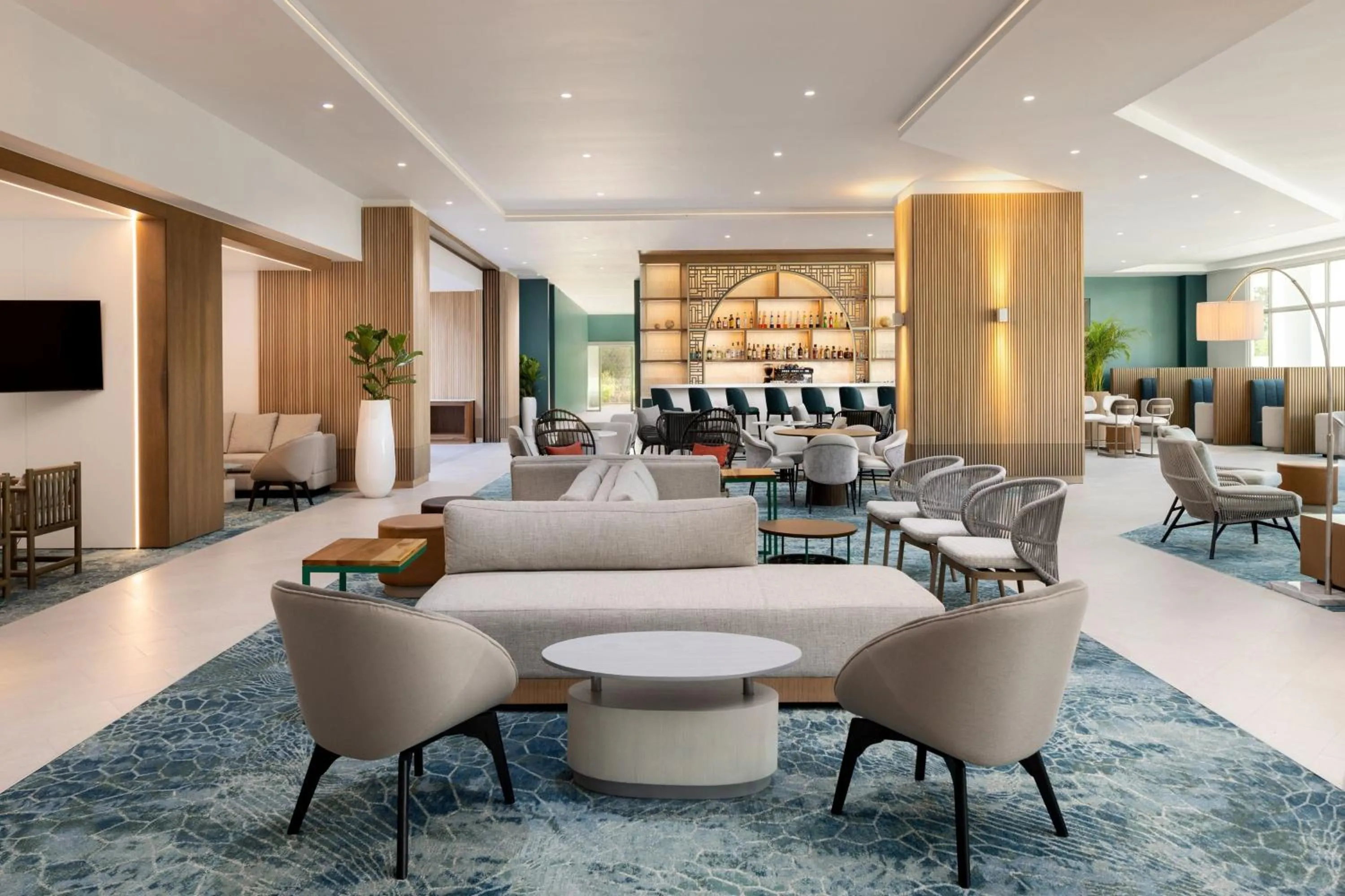 Lobby or reception in Courtyard by Marriott Curacao