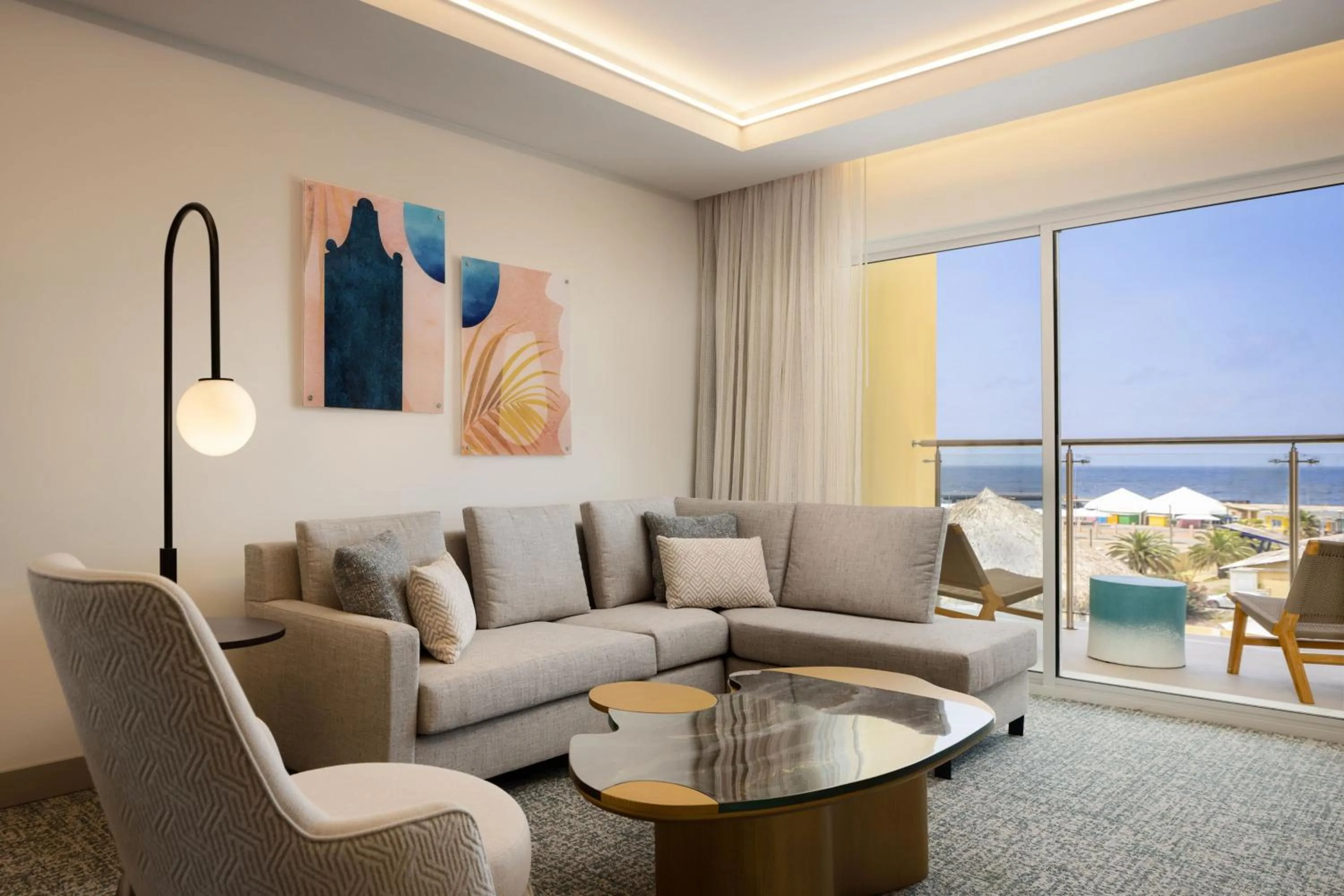 Living room in Courtyard by Marriott Curacao