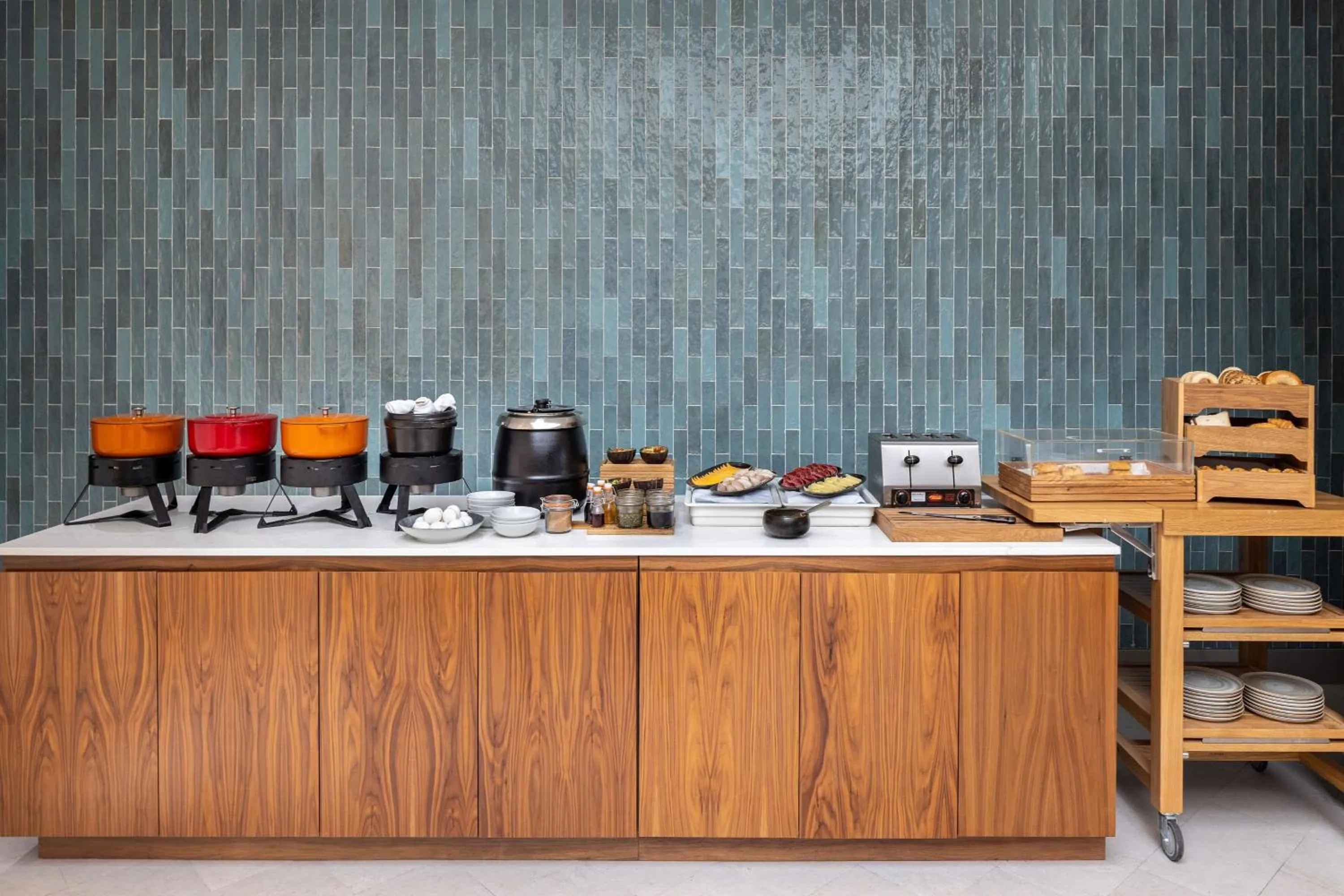 Breakfast in Courtyard by Marriott Curacao