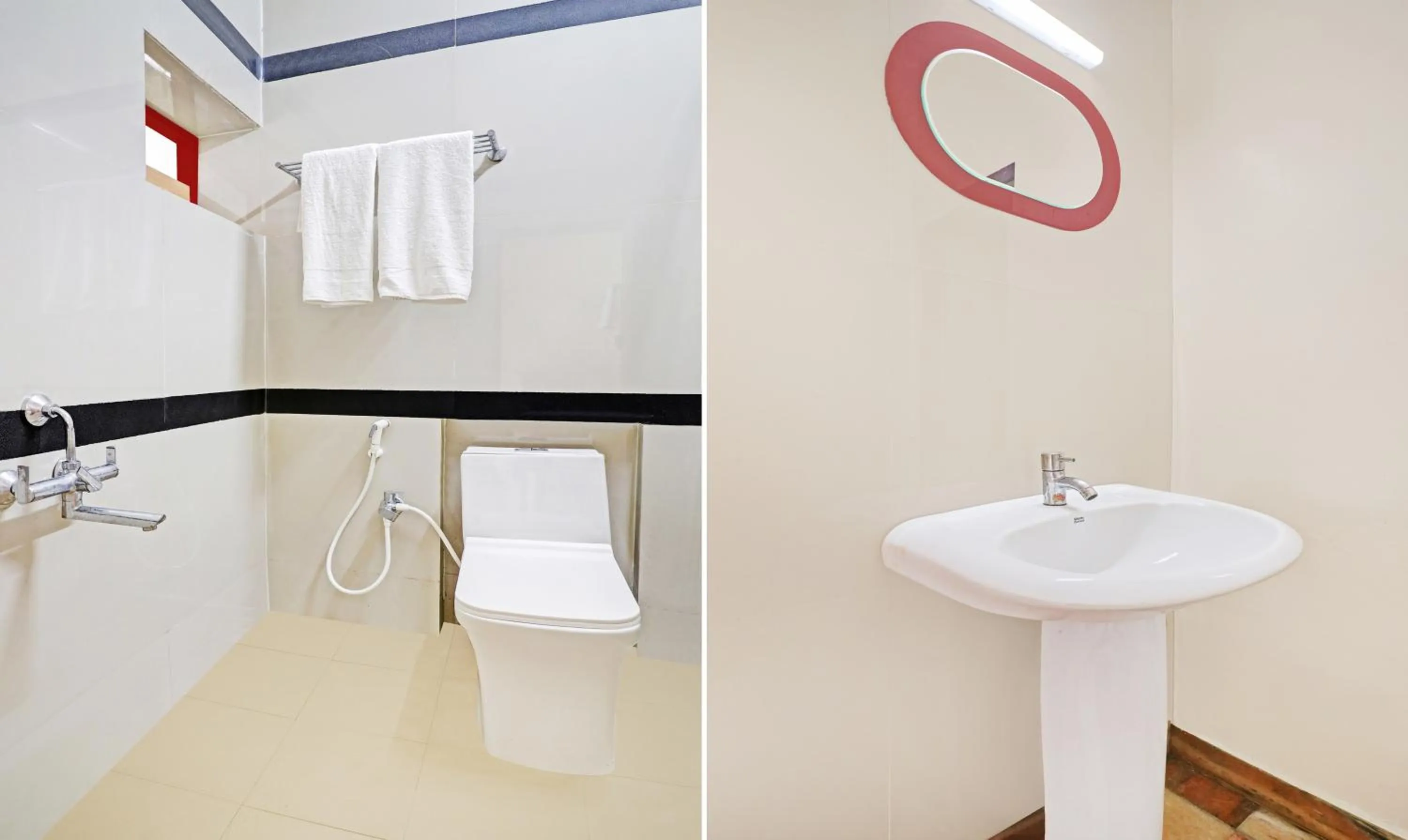 Bathroom in Itsy Hotels Hill Town, 500 Mtrs From Madikeri Fort