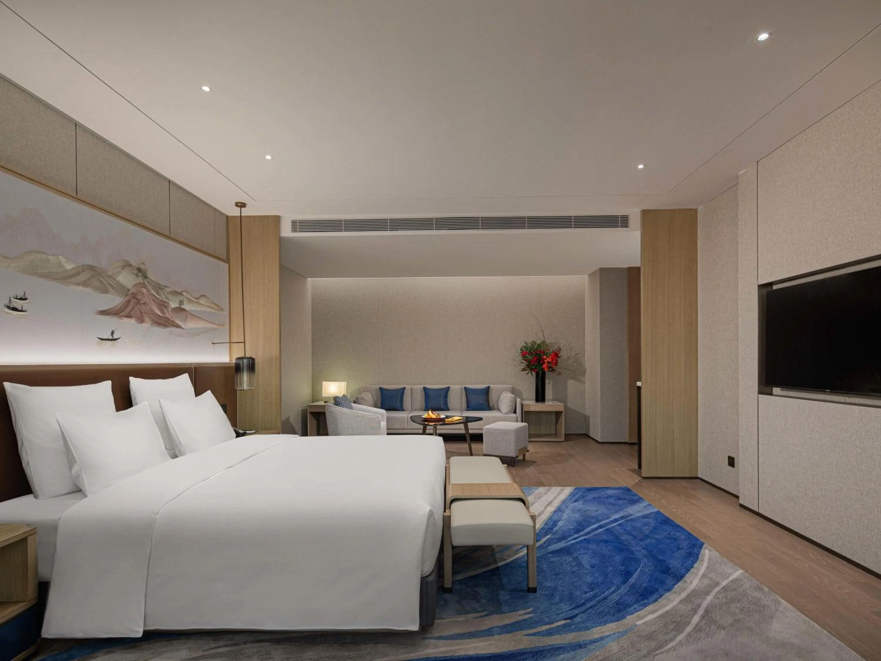 Bedroom, Bed in Pullman Huai'an