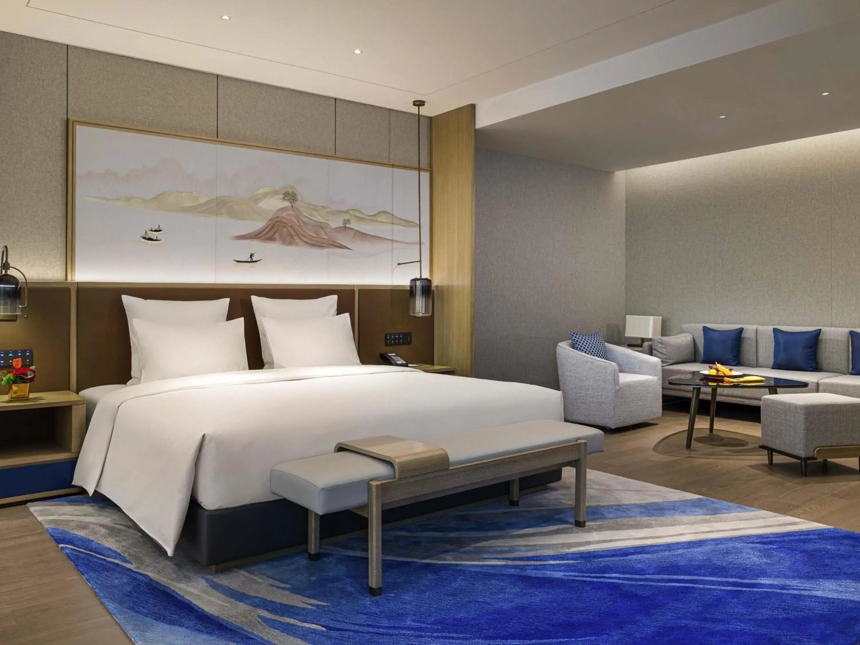 Deluxe King Room in Pullman Huai'an Deluxe King Room in Pullman Huai'an