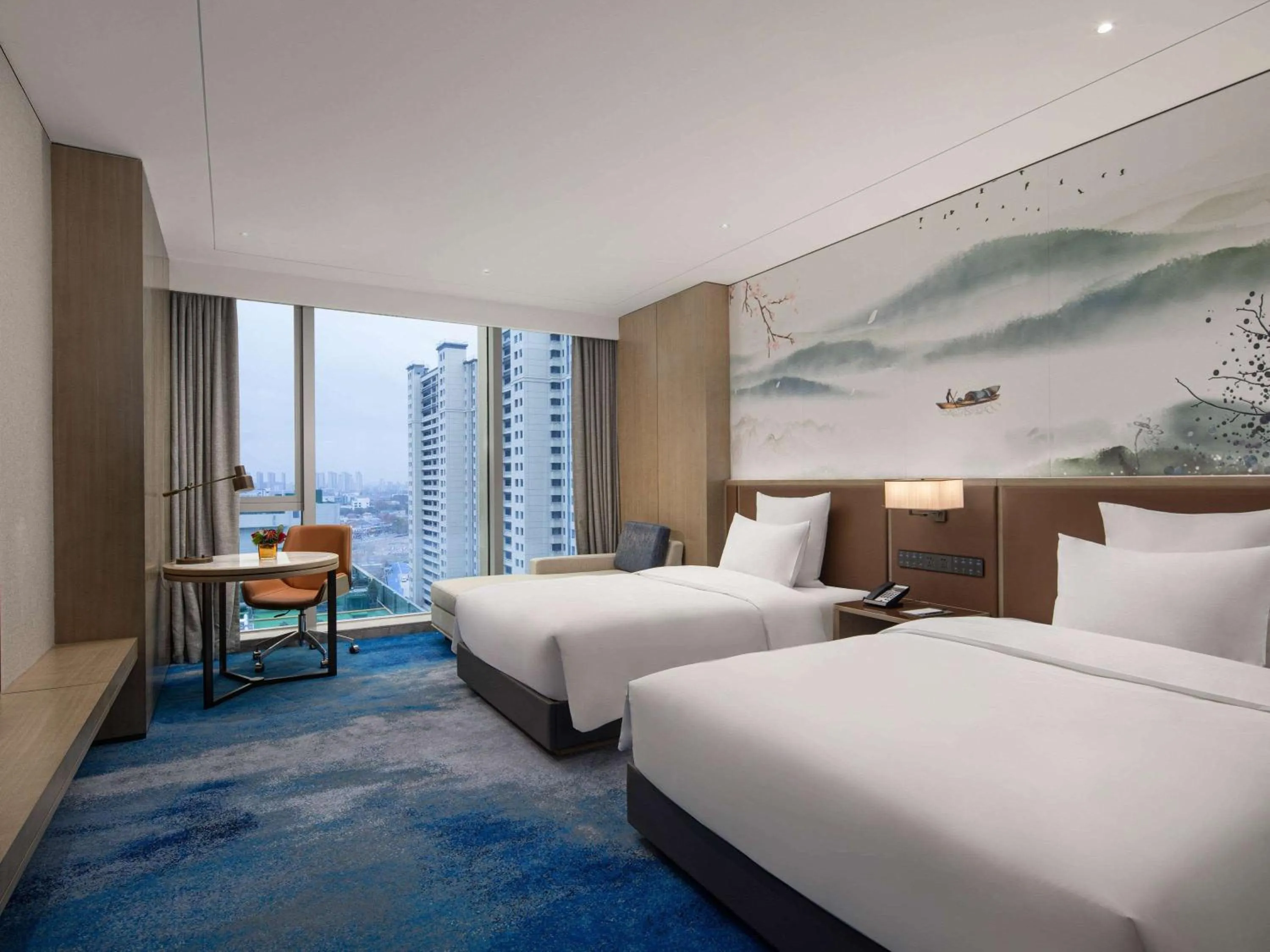 Bedroom, Bed in Pullman Huai'an