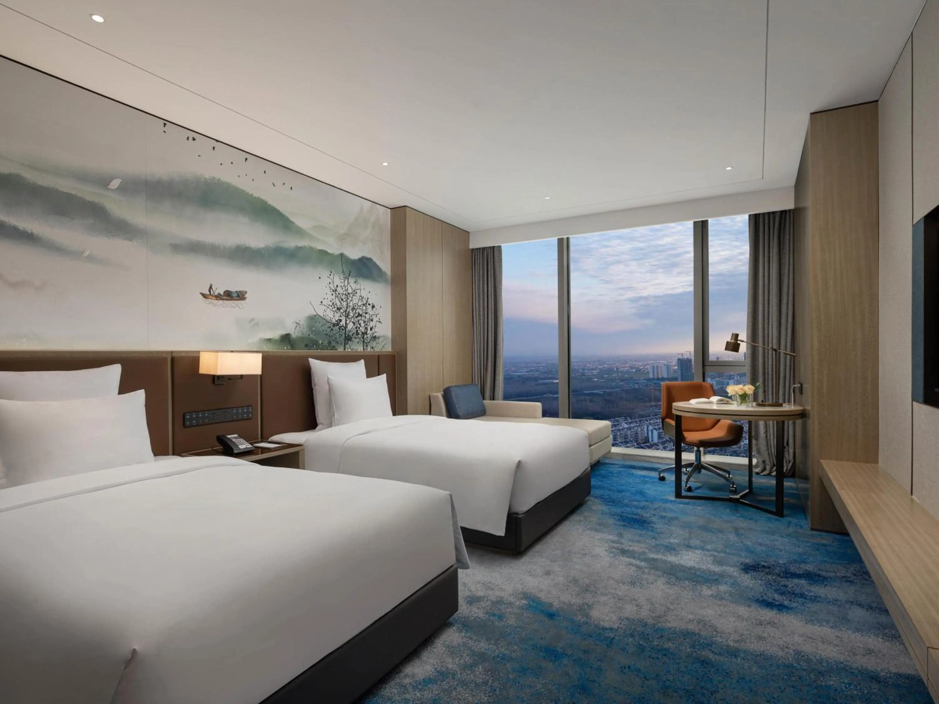 Bedroom, Bed in Pullman Huai'an