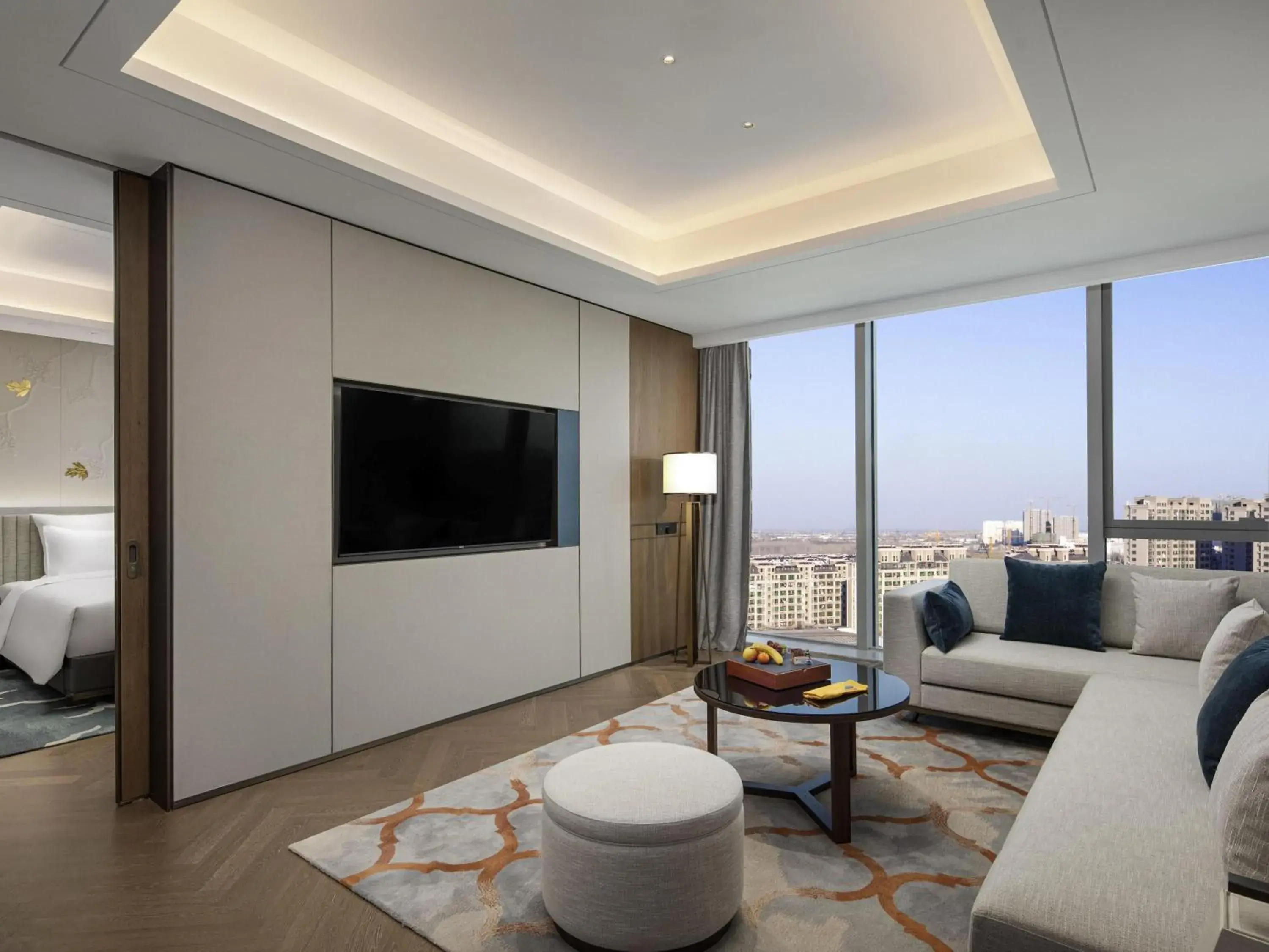 Deluxe Suite with One King Bed and Lounge Access in Pullman Huai'an Deluxe Suite with One King Bed and Lounge Access in Pullman Huai'an