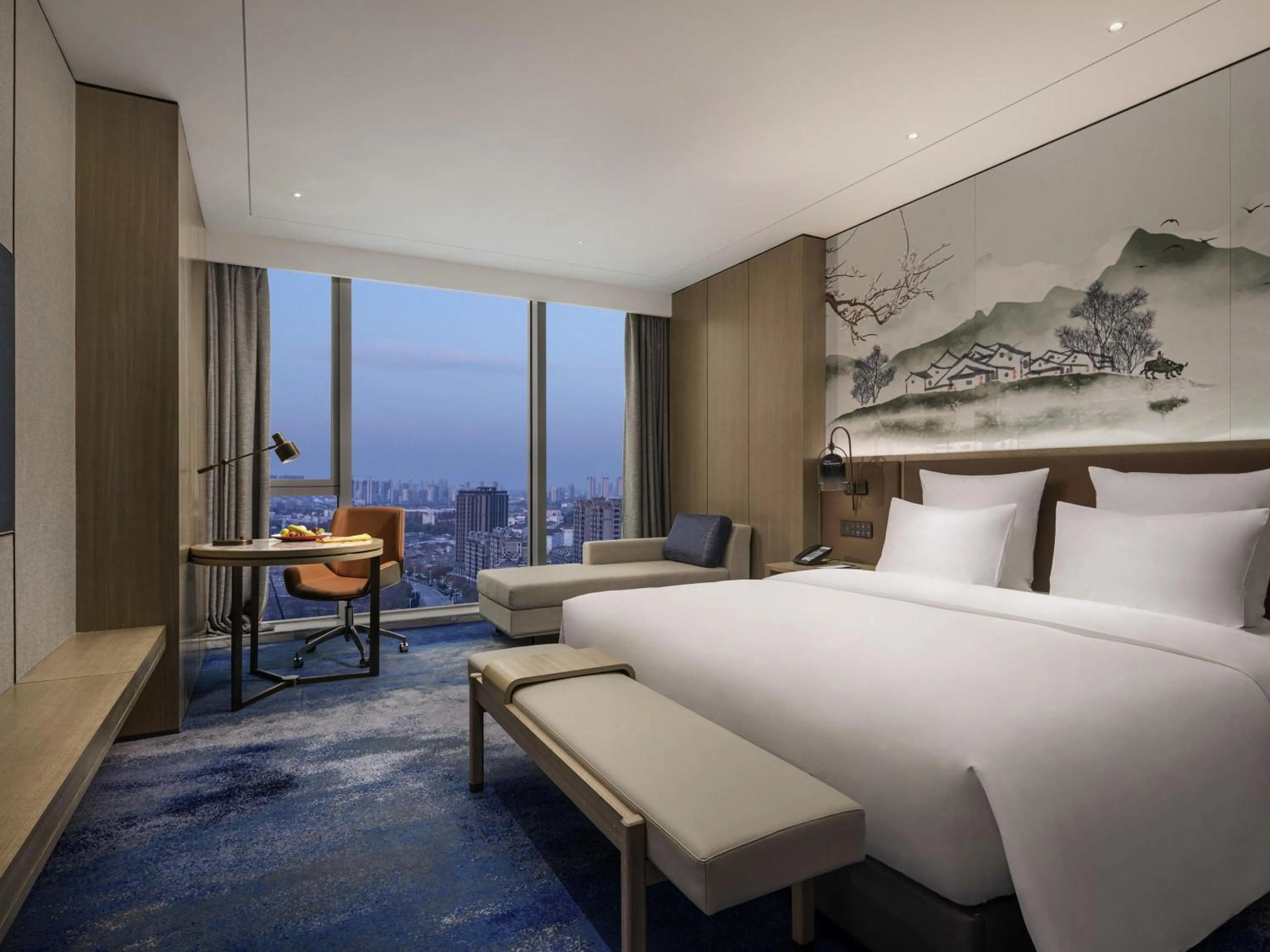 Bedroom, Bed in Pullman Huai'an