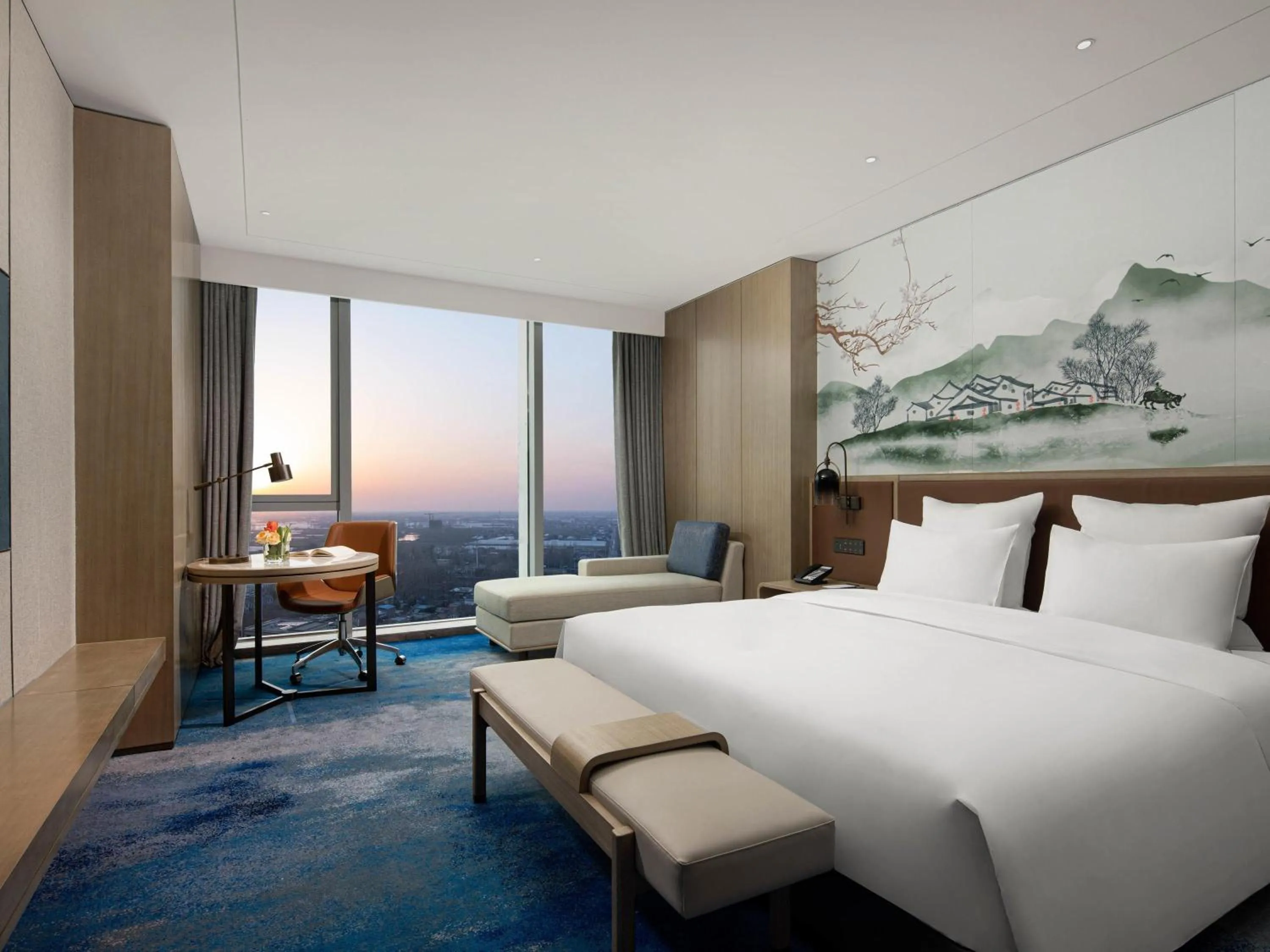 Bedroom, Bed in Pullman Huai'an