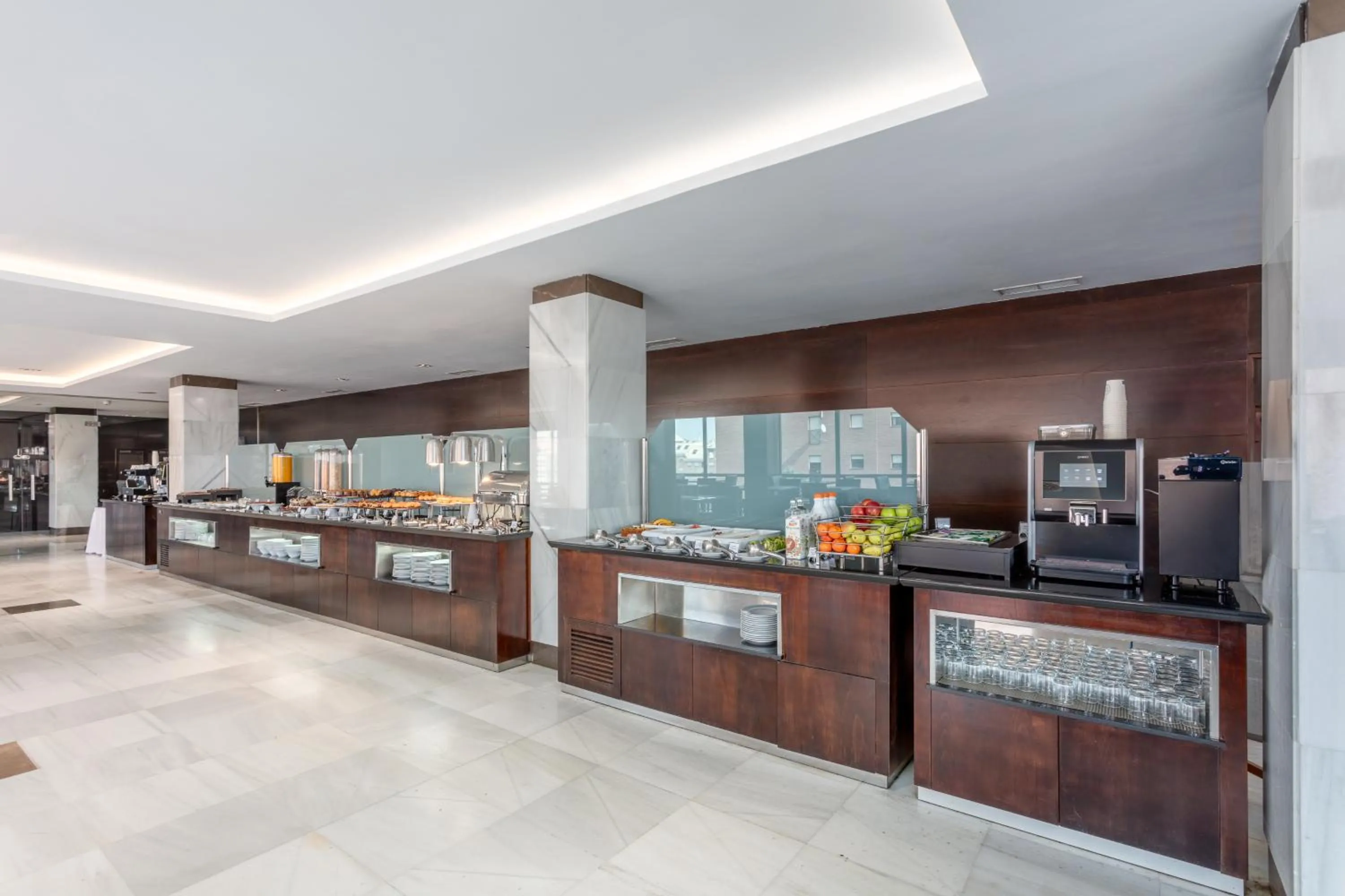 Buffet breakfast in Eurostars Toledo