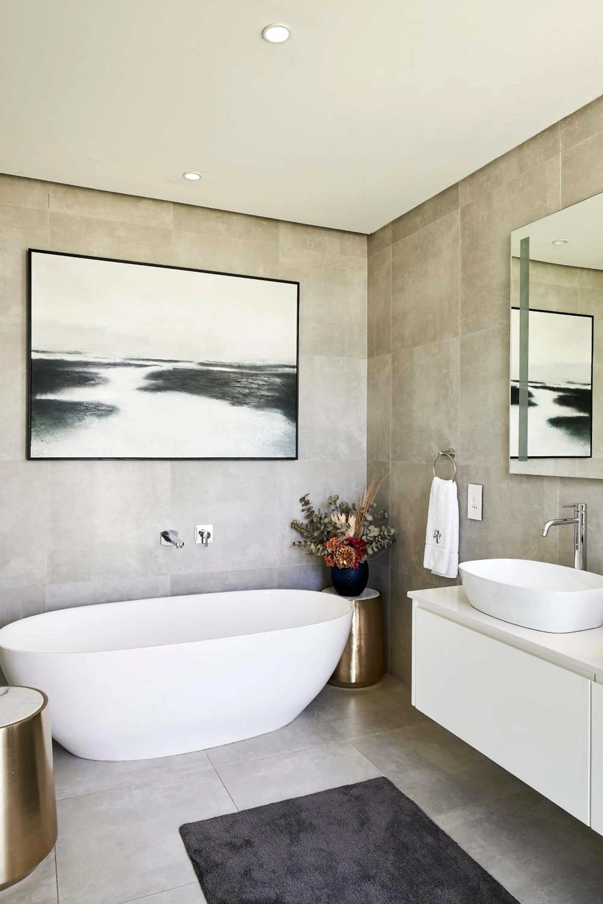 Bathroom in Vergenoegd Löw Boutique Hotel & Spa