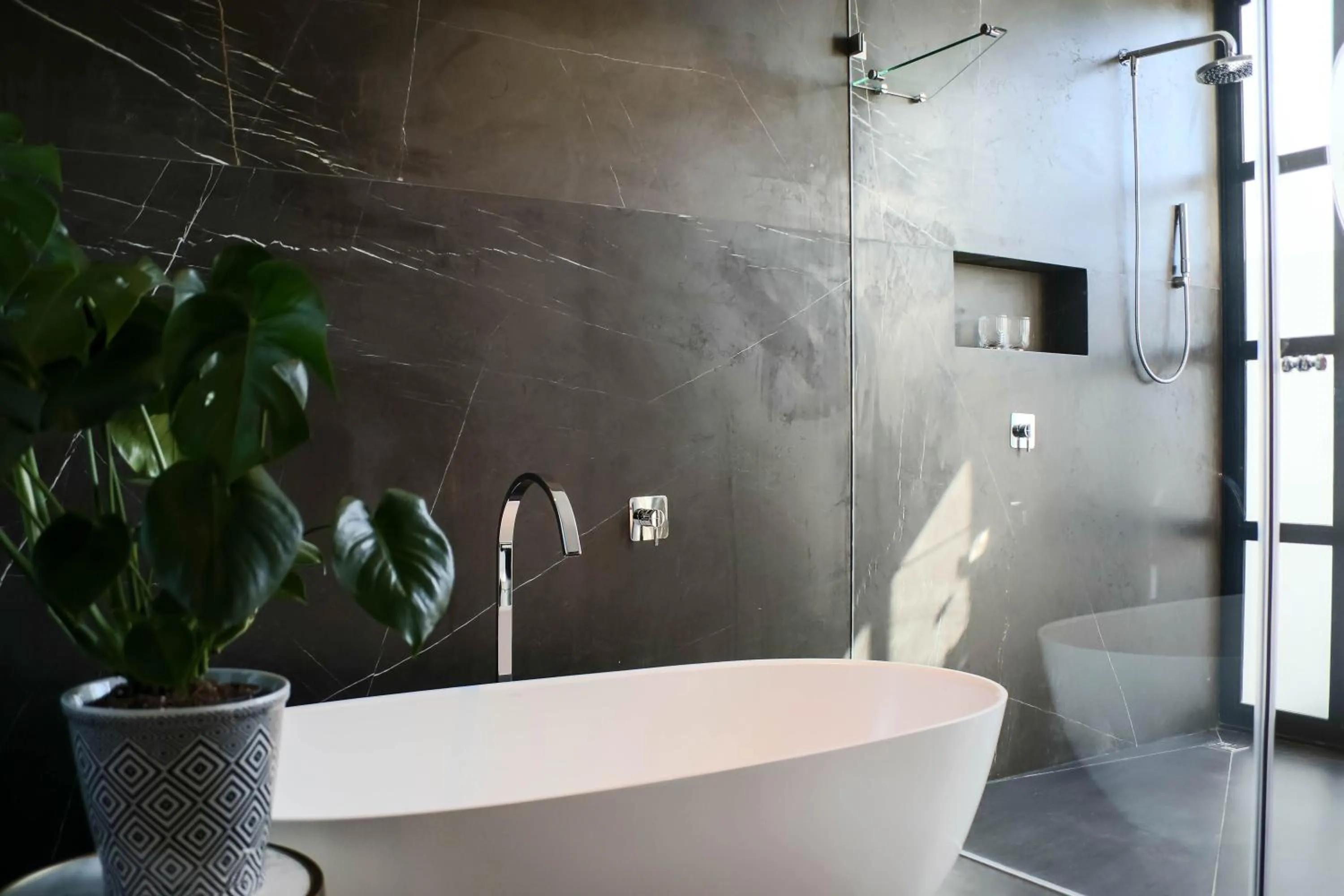 Bathroom in Vergenoegd Löw Boutique Hotel & Spa