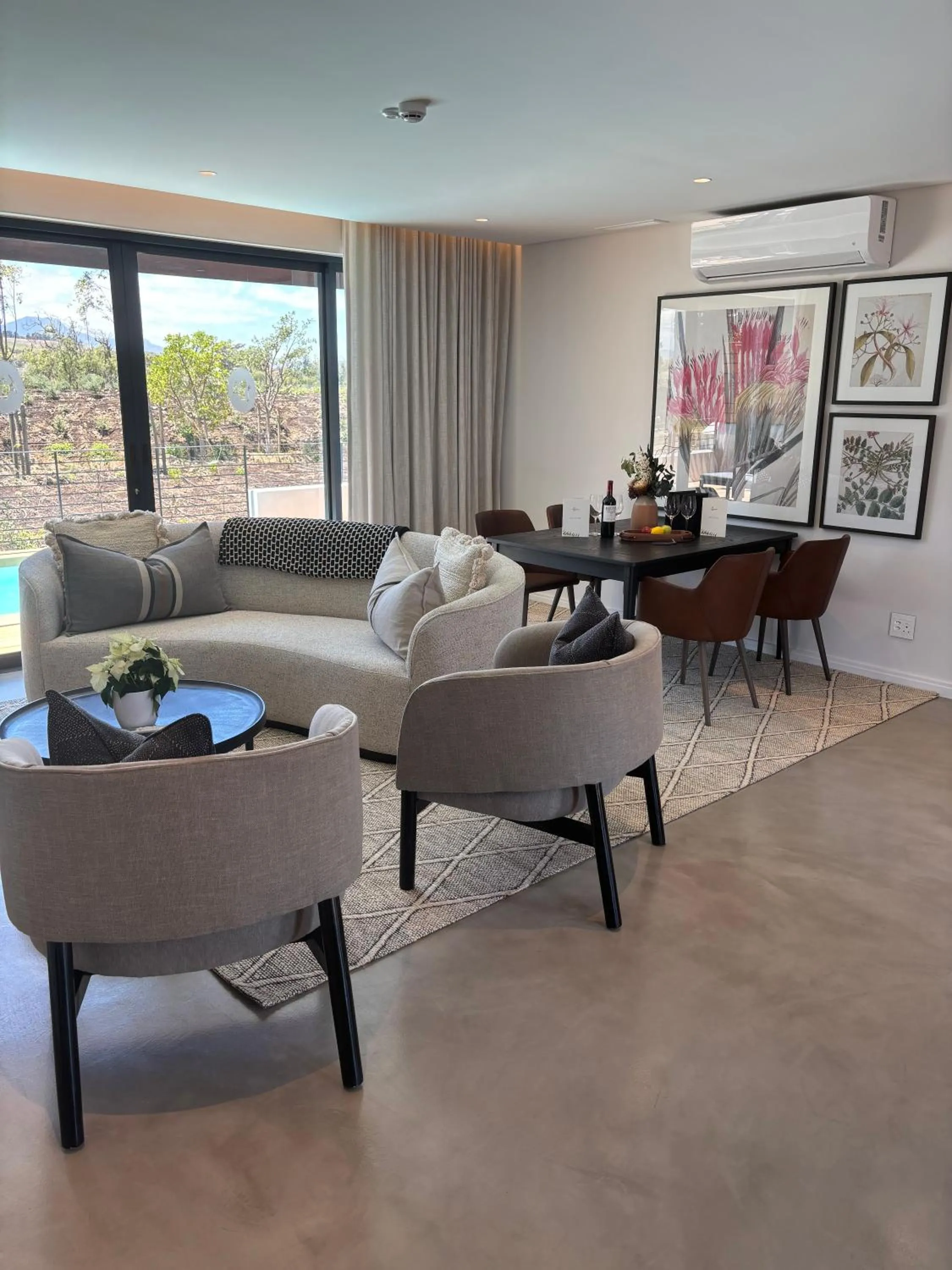 Living room in Vergenoegd Löw Boutique Hotel & Spa