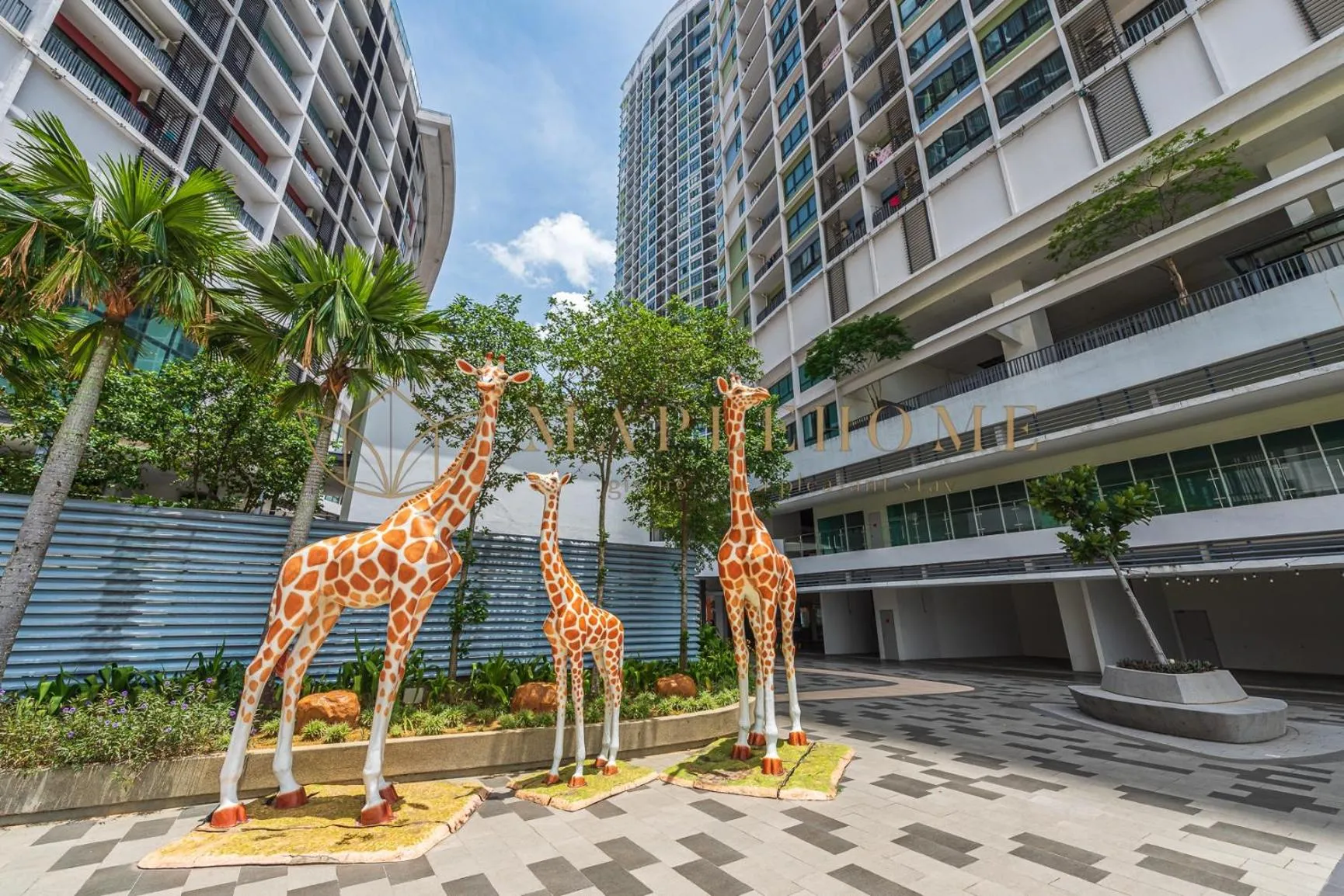 Area and facilities in i-City Premier Suites Shah Alam