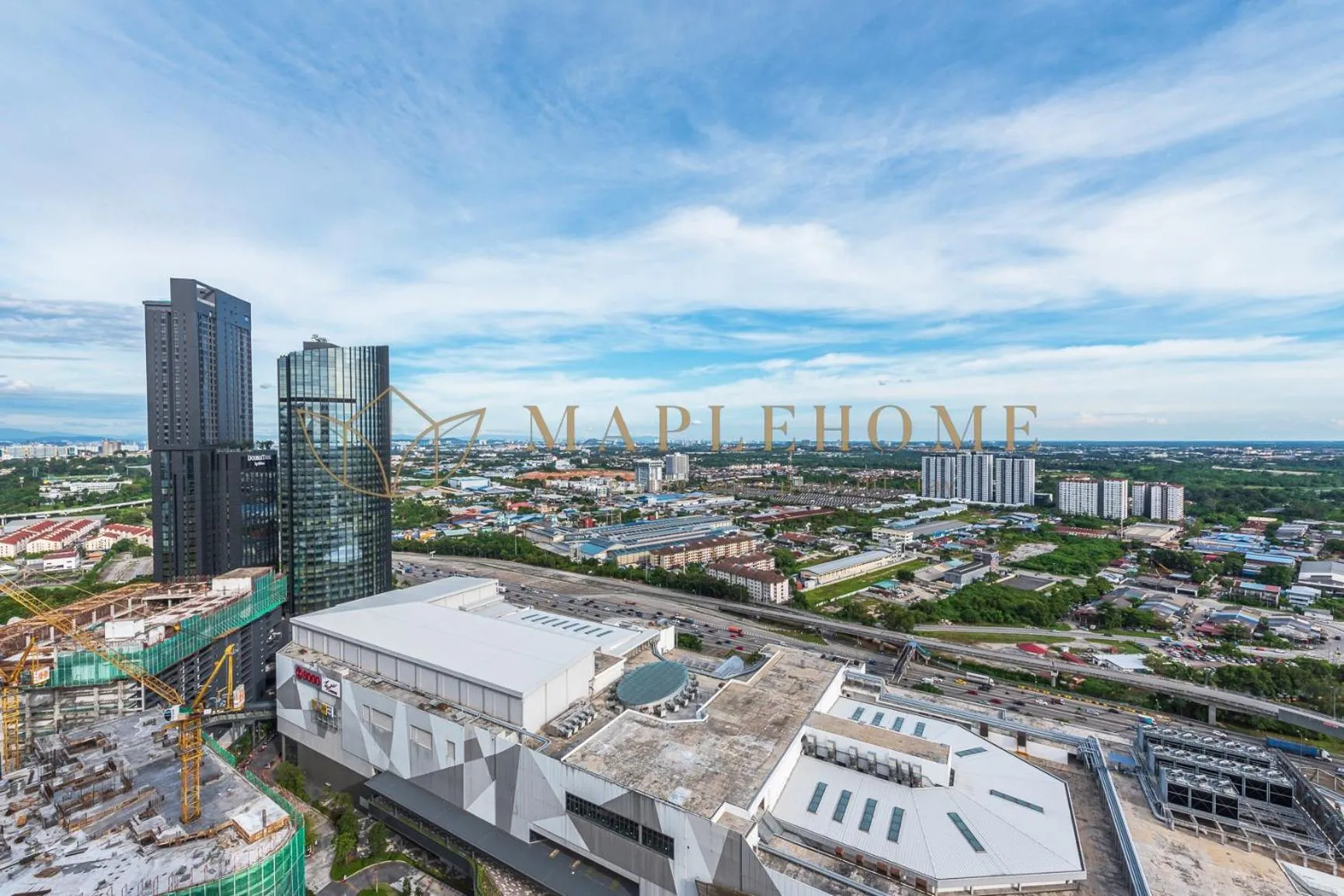 City view in i-City Premier Suites Shah Alam