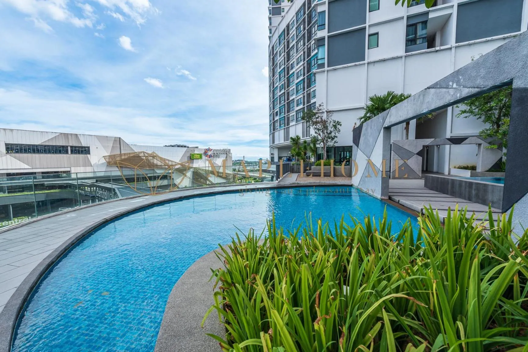 Swimming pool in i-City Premier Suites Shah Alam