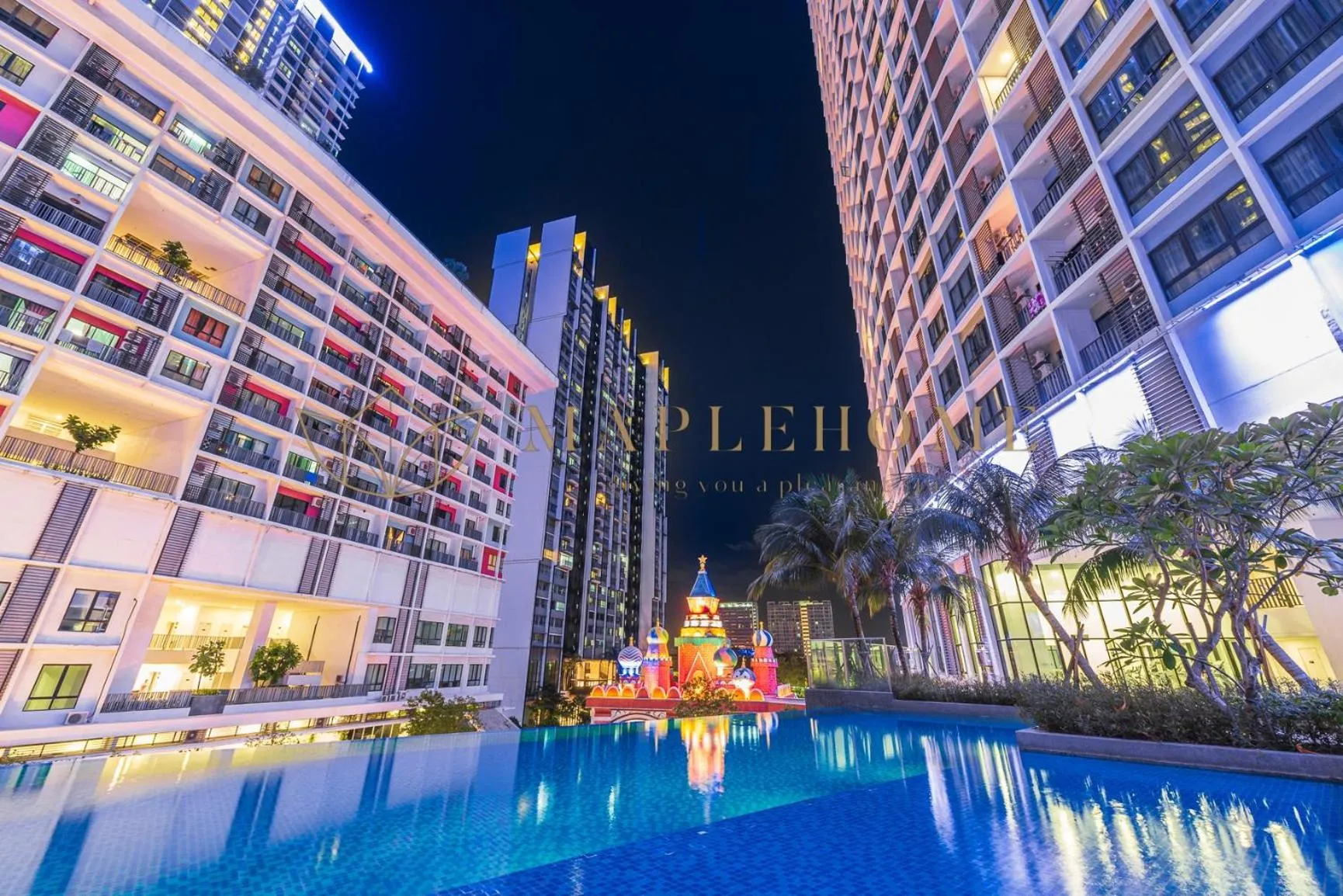 Swimming pool in i-City Premier Suites Shah Alam