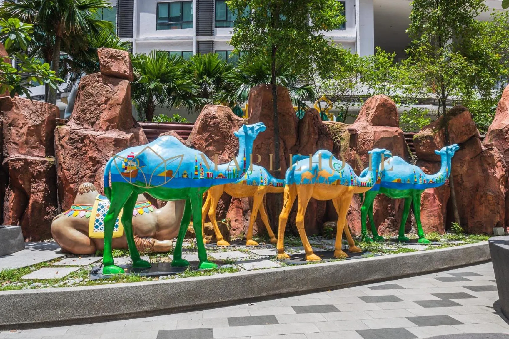 Area and facilities in i-City Premier Suites Shah Alam