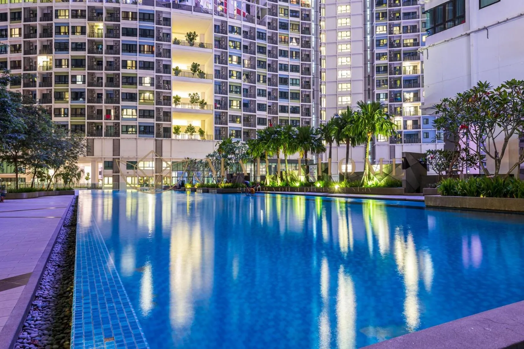Swimming pool in i-City Premier Suites Shah Alam
