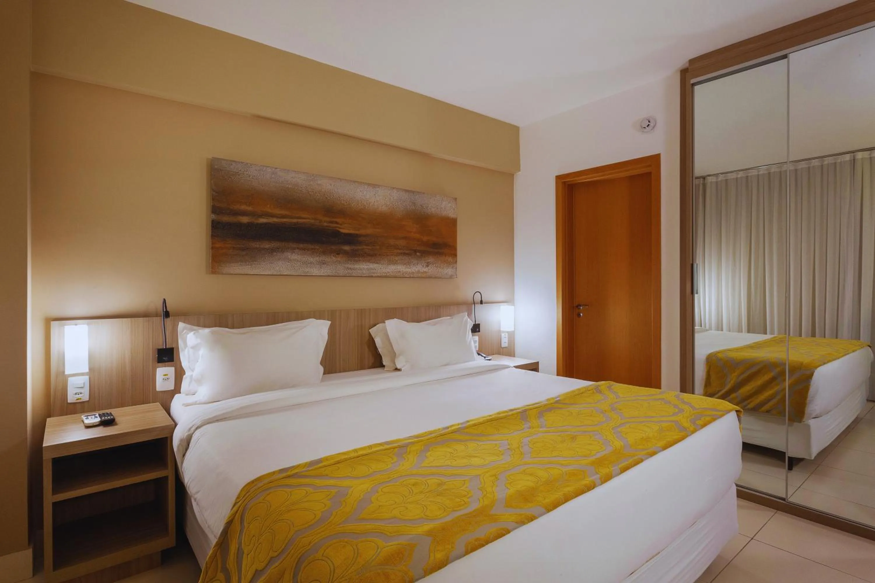 Bed in Quality Hotel Pampulha & Convention Center