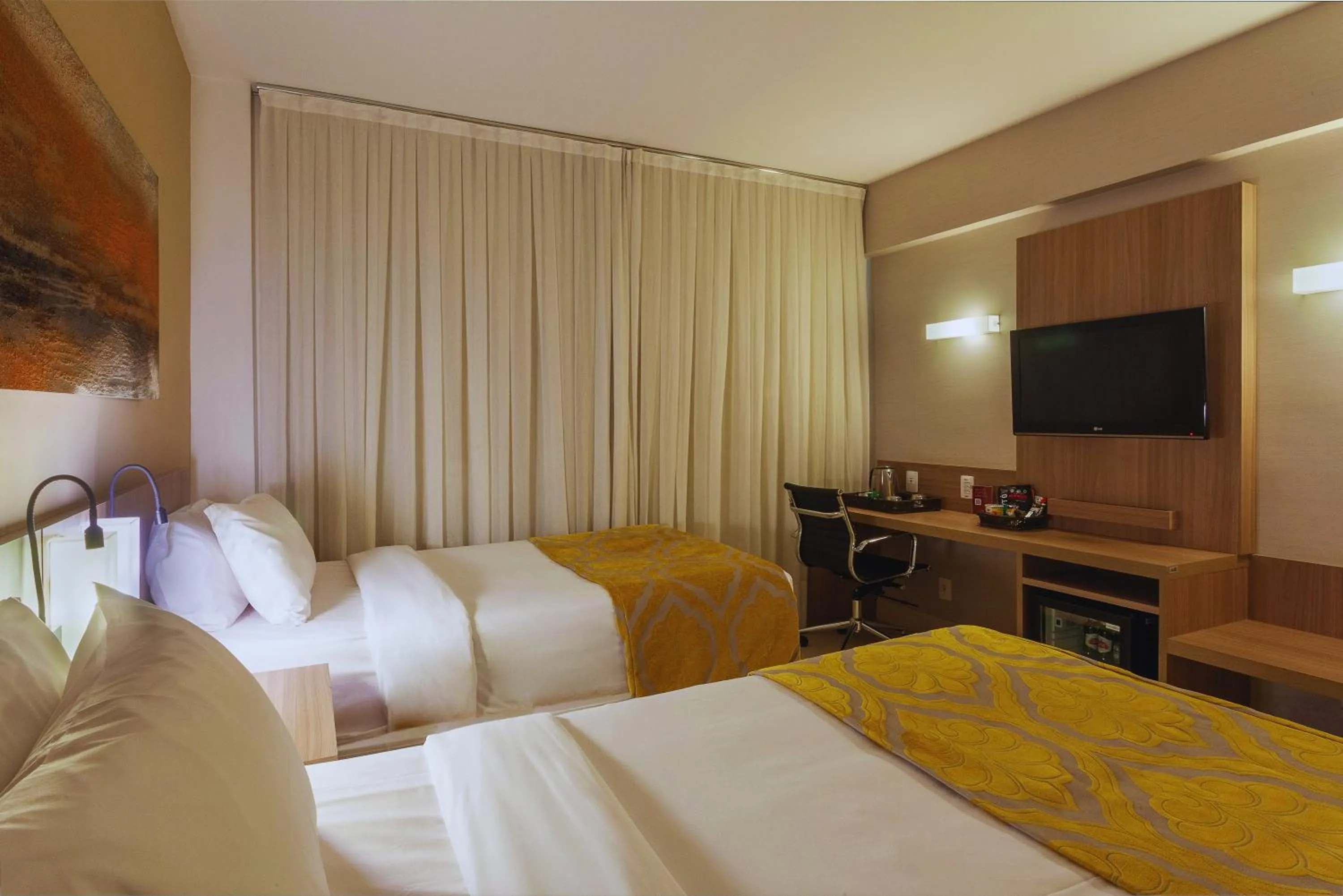 Bed in Quality Hotel Pampulha & Convention Center