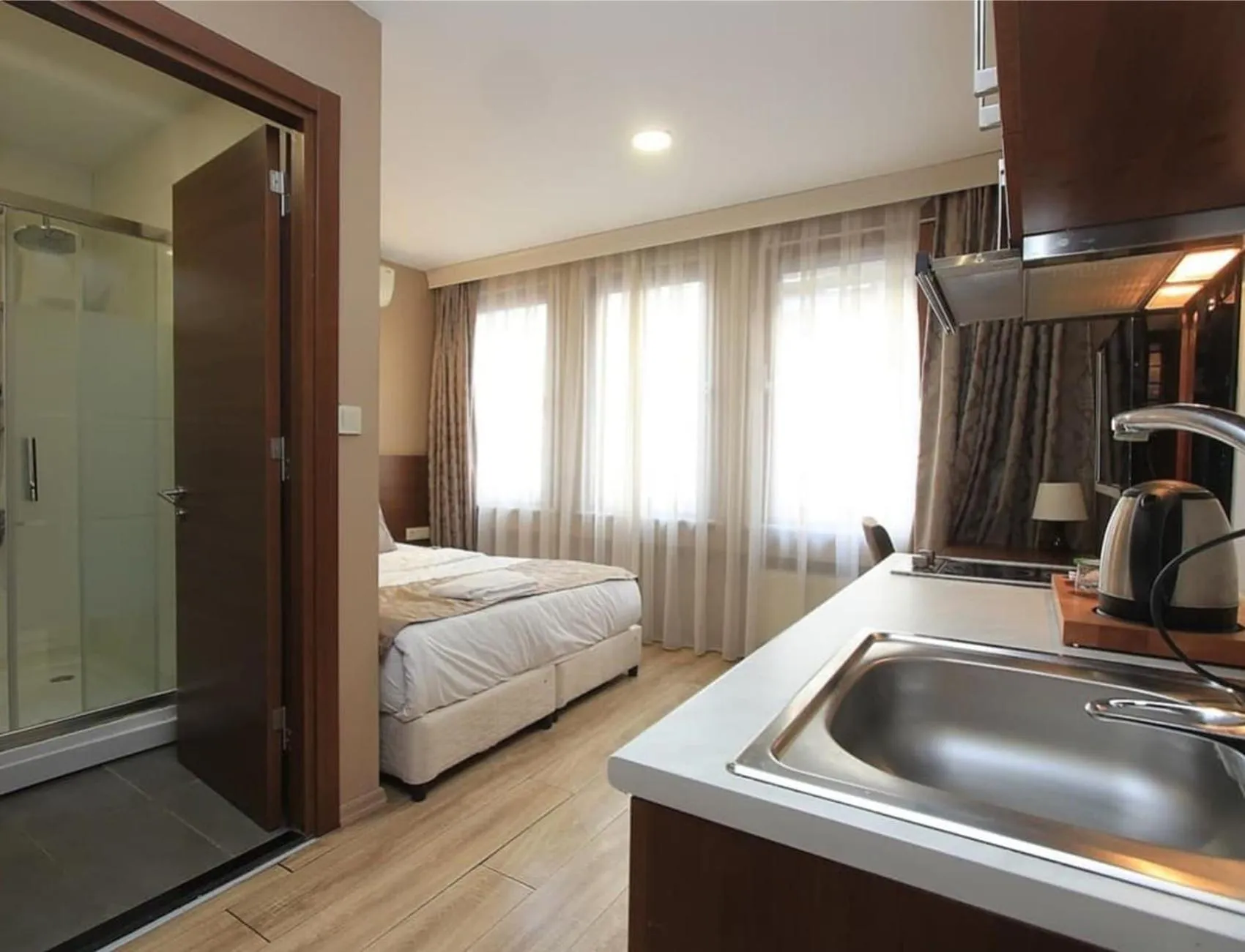 Bed in Wide Suites Taksim