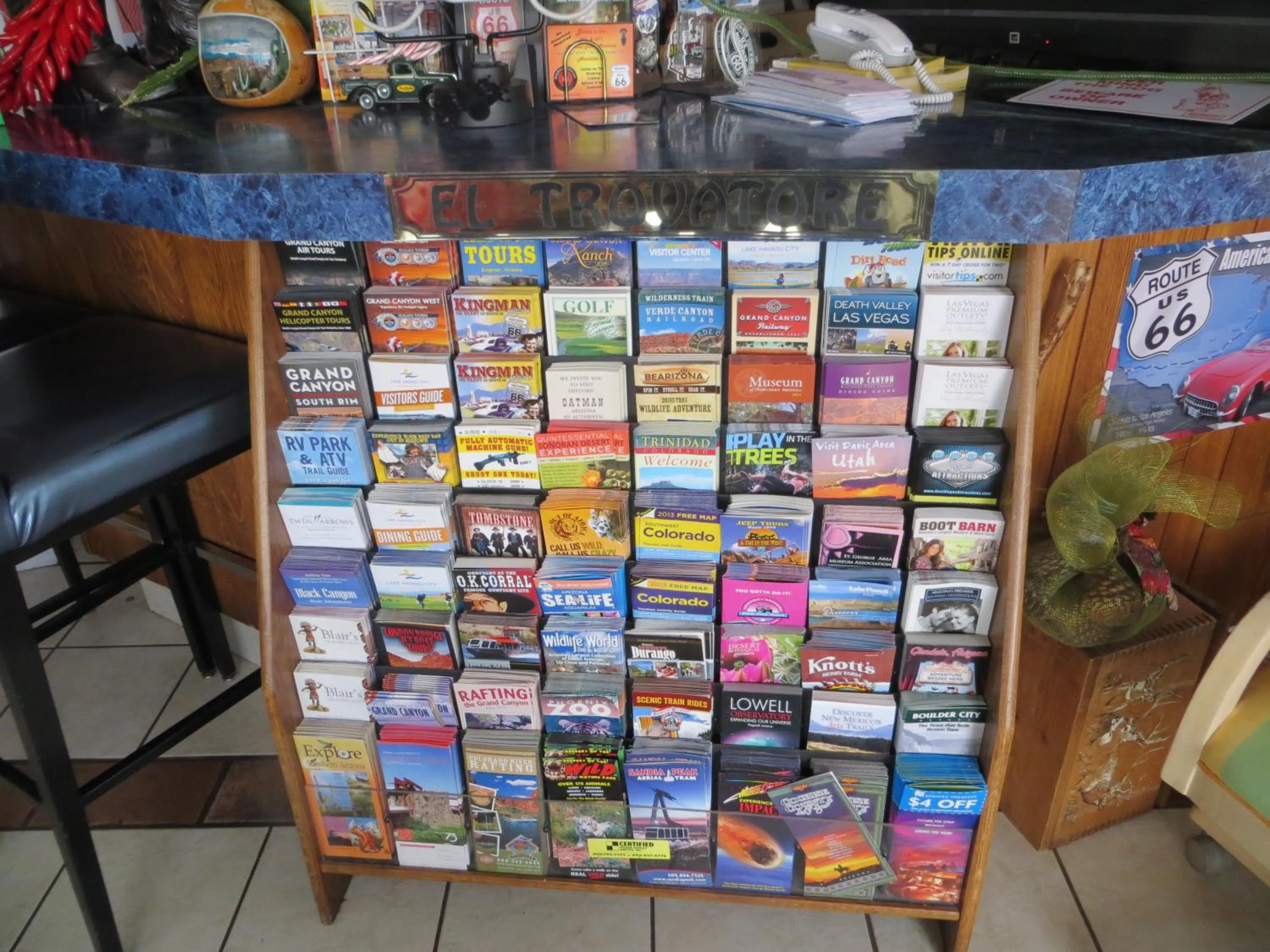 On-site shops in El Trovatore Motel