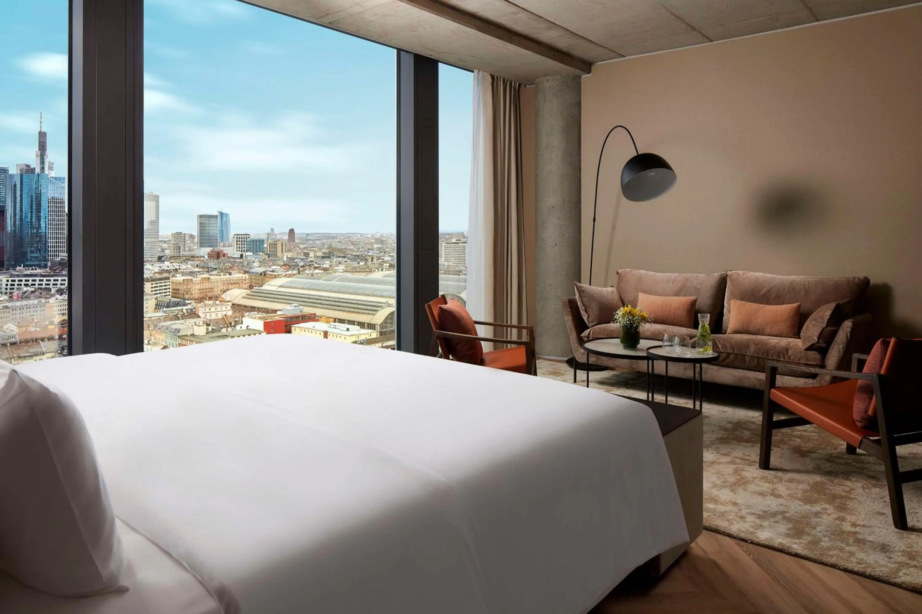 Bedroom, Bed in NH Collection Frankfurt Spin Tower