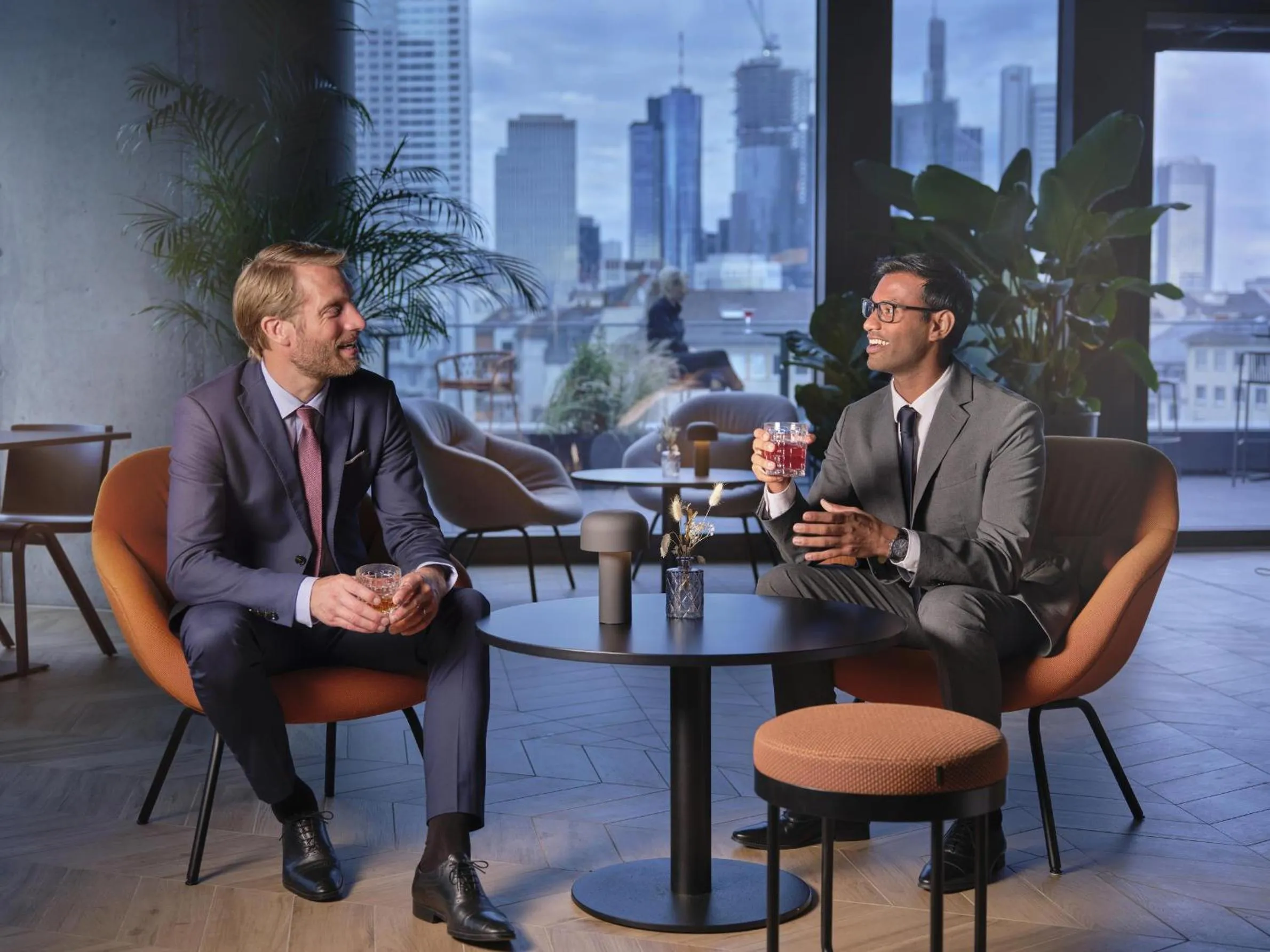 Lounge or bar in NH Collection Frankfurt Spin Tower