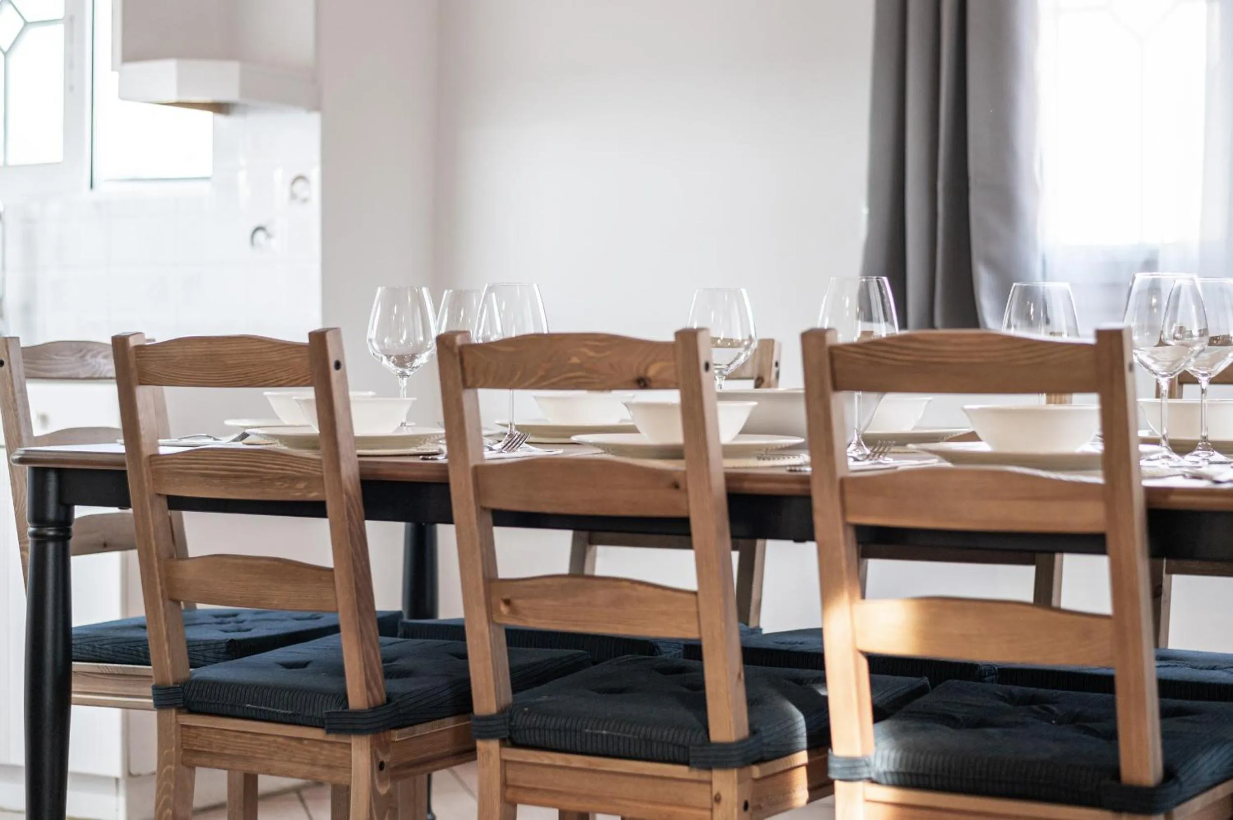 Dining area in Blue Riviera villas & suites - Alimos 2