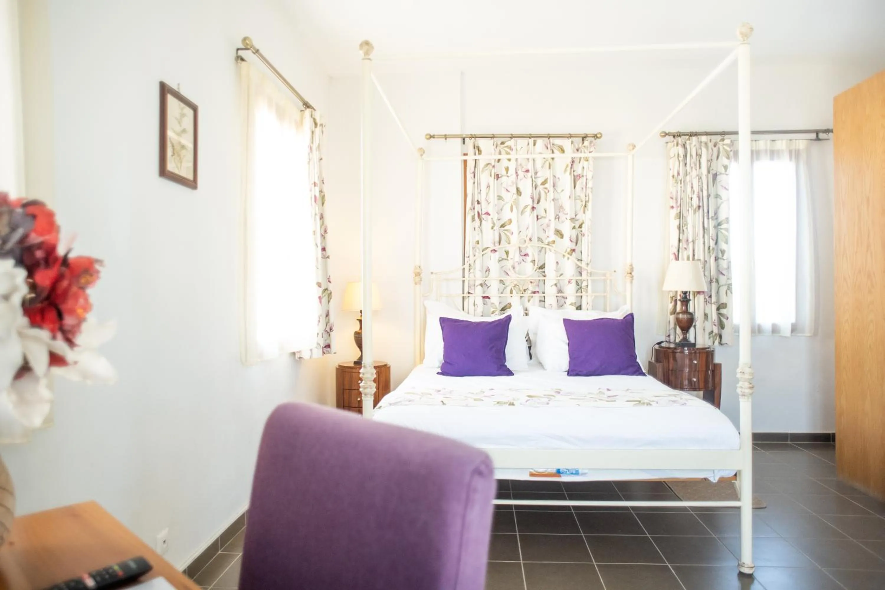 Bed in Lagou Raxi Country Hotel