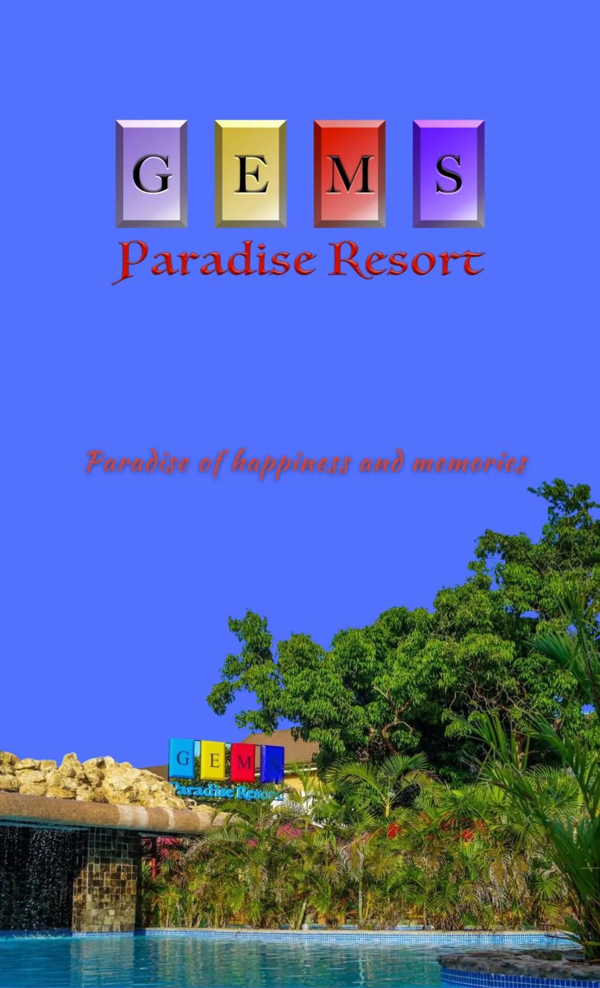 Logo/Certificate/Sign in Gem's Paradise Resort