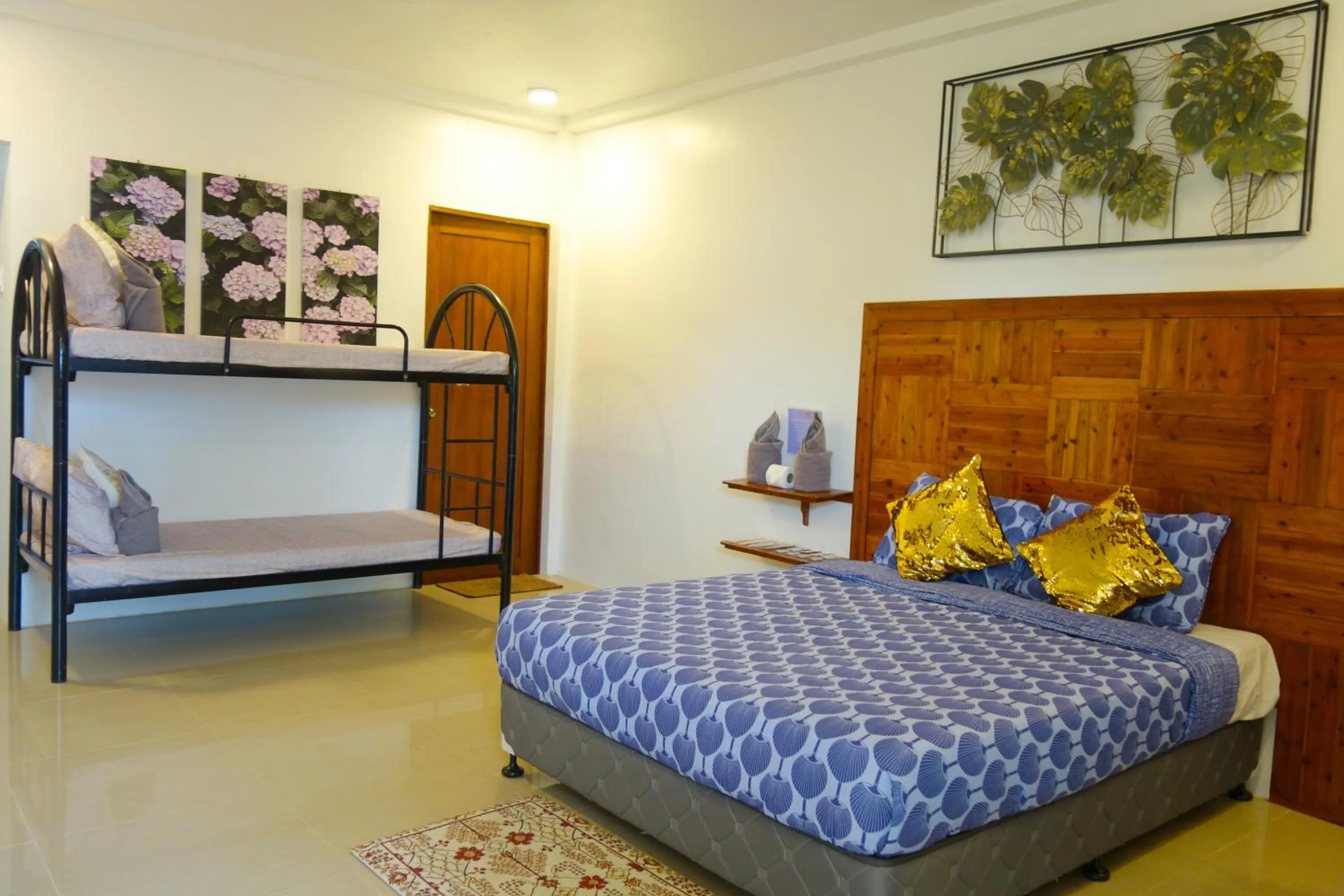 Bed in Gem's Paradise Resort