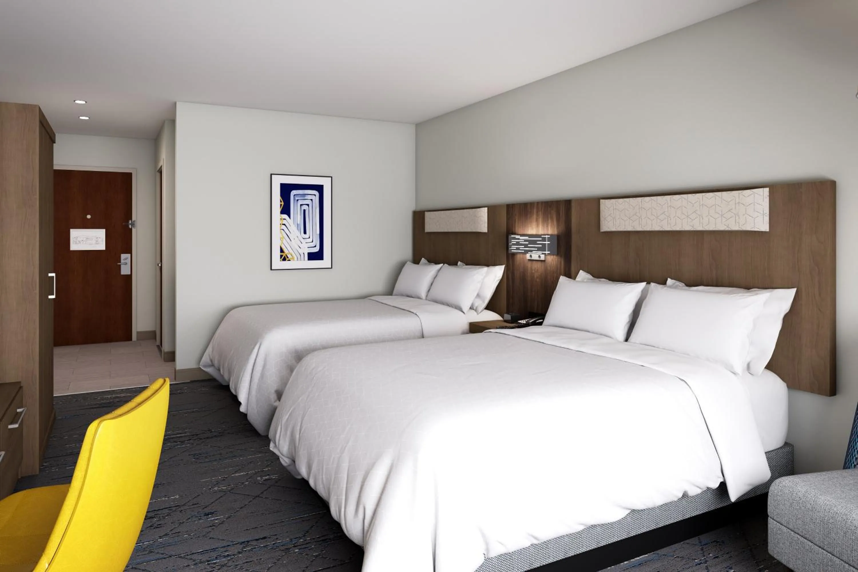 Photo of the whole room, Bed in Holiday Inn Express - Rocky Mount - Sports Center by IHG