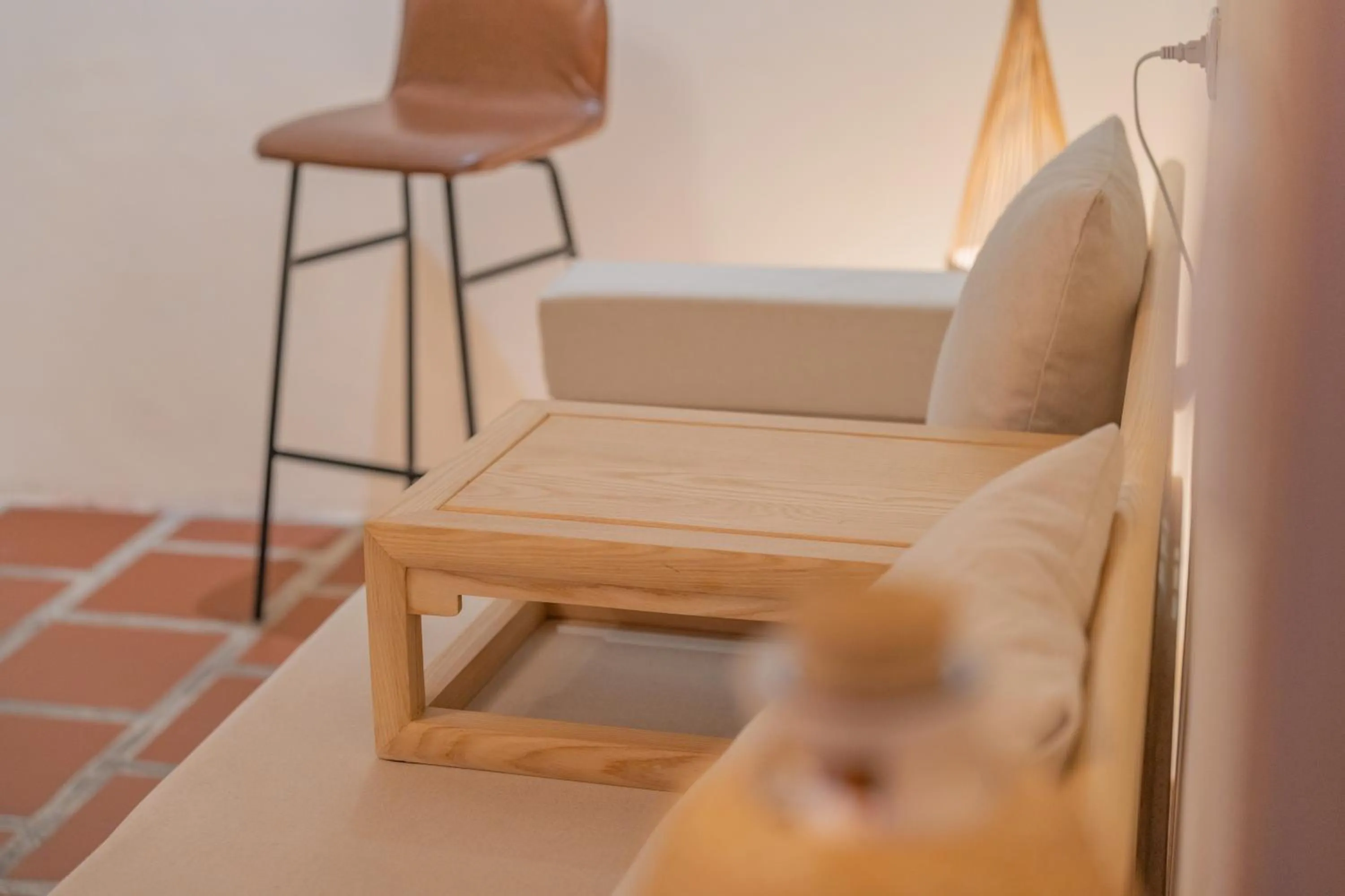 Seating area in Zhu Shan Xian Ting