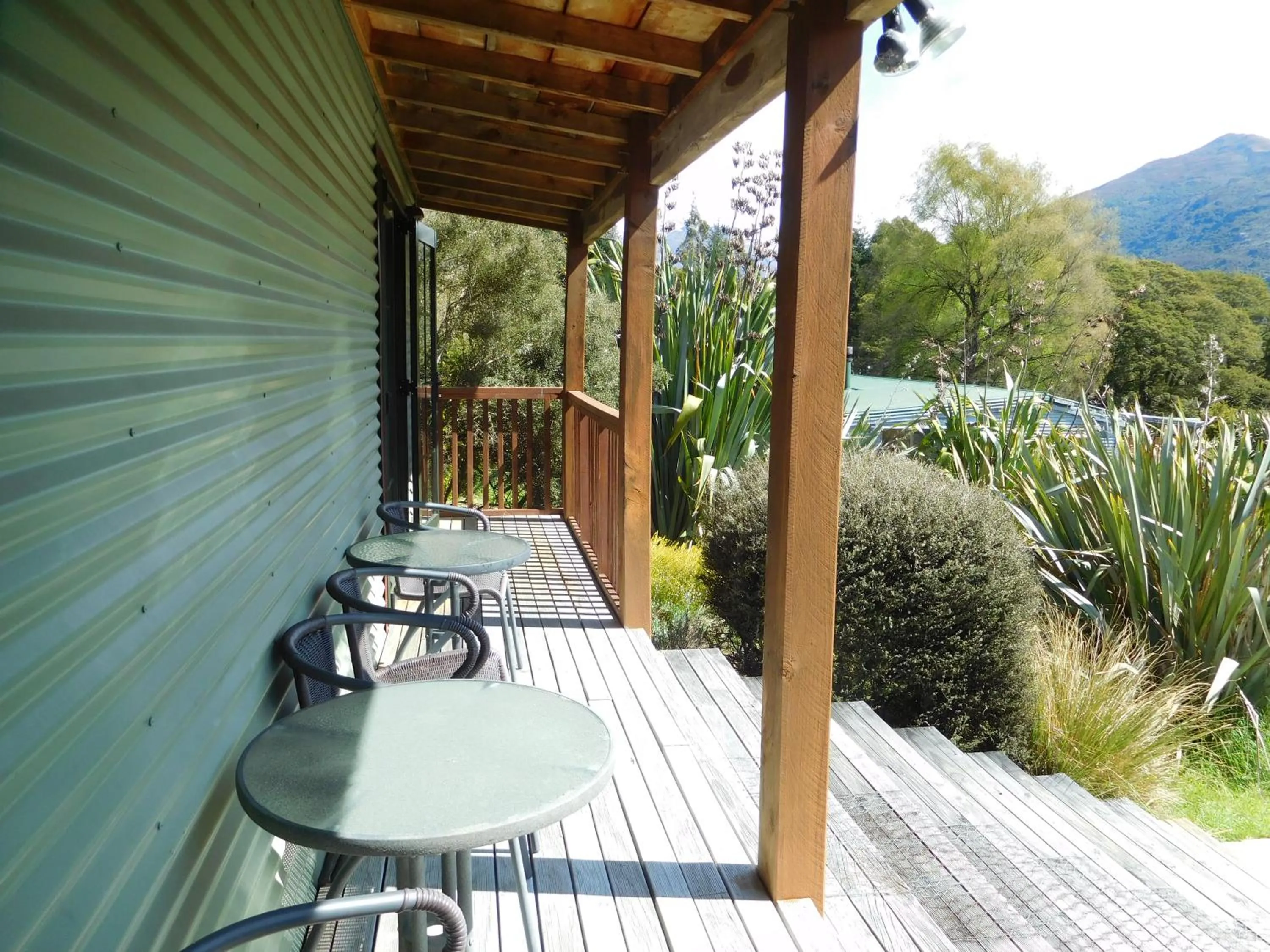 Balcony/Terrace in Mountainview Makarora Accommodation