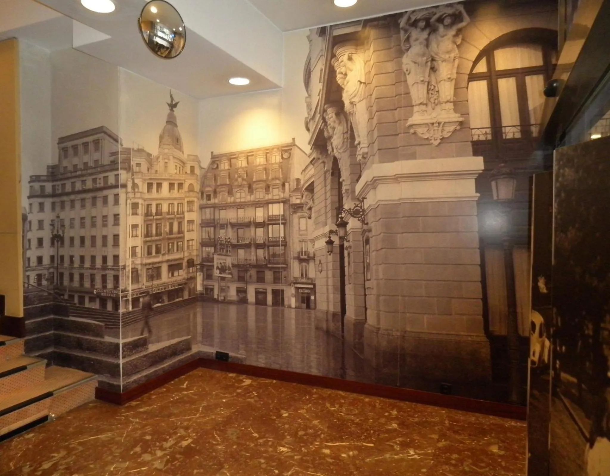 Decorative detail in Hotel Photo Zabalburu