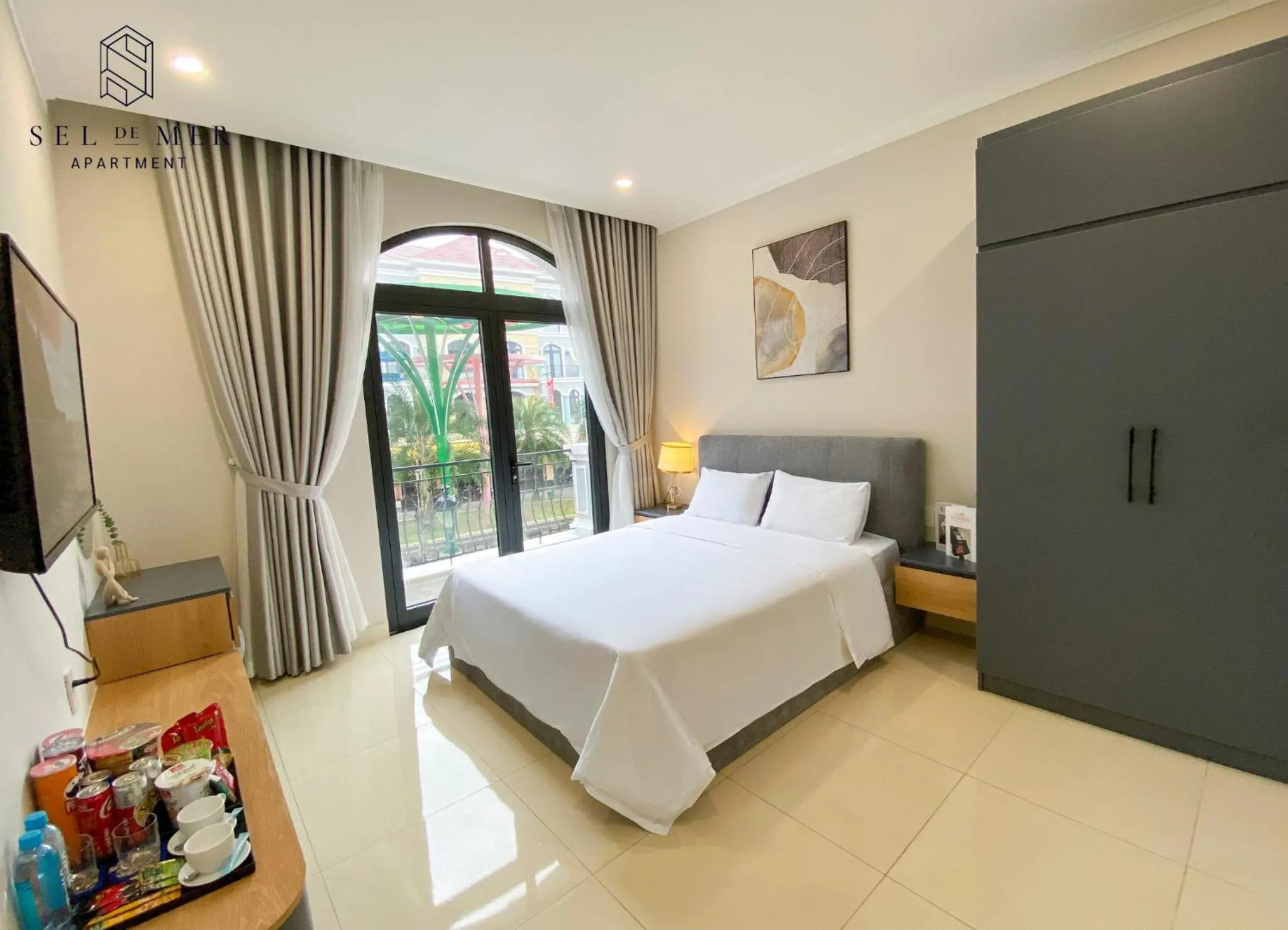 Photo of the whole room, Bed in Sel de Mer Apartment Grand World Phu Quoc