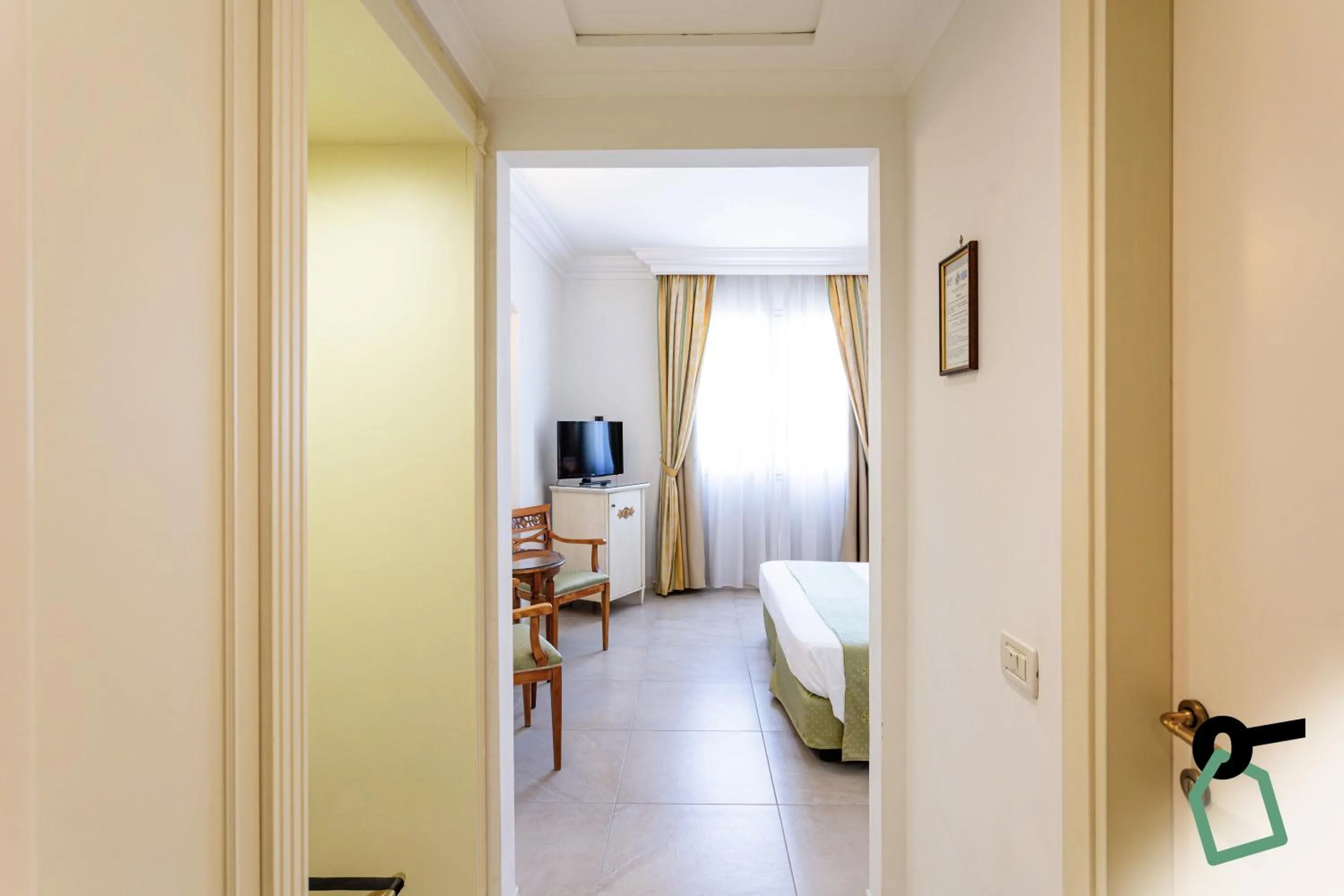 Bedroom, Bed in Hotiday Room Collection - Fiuggi