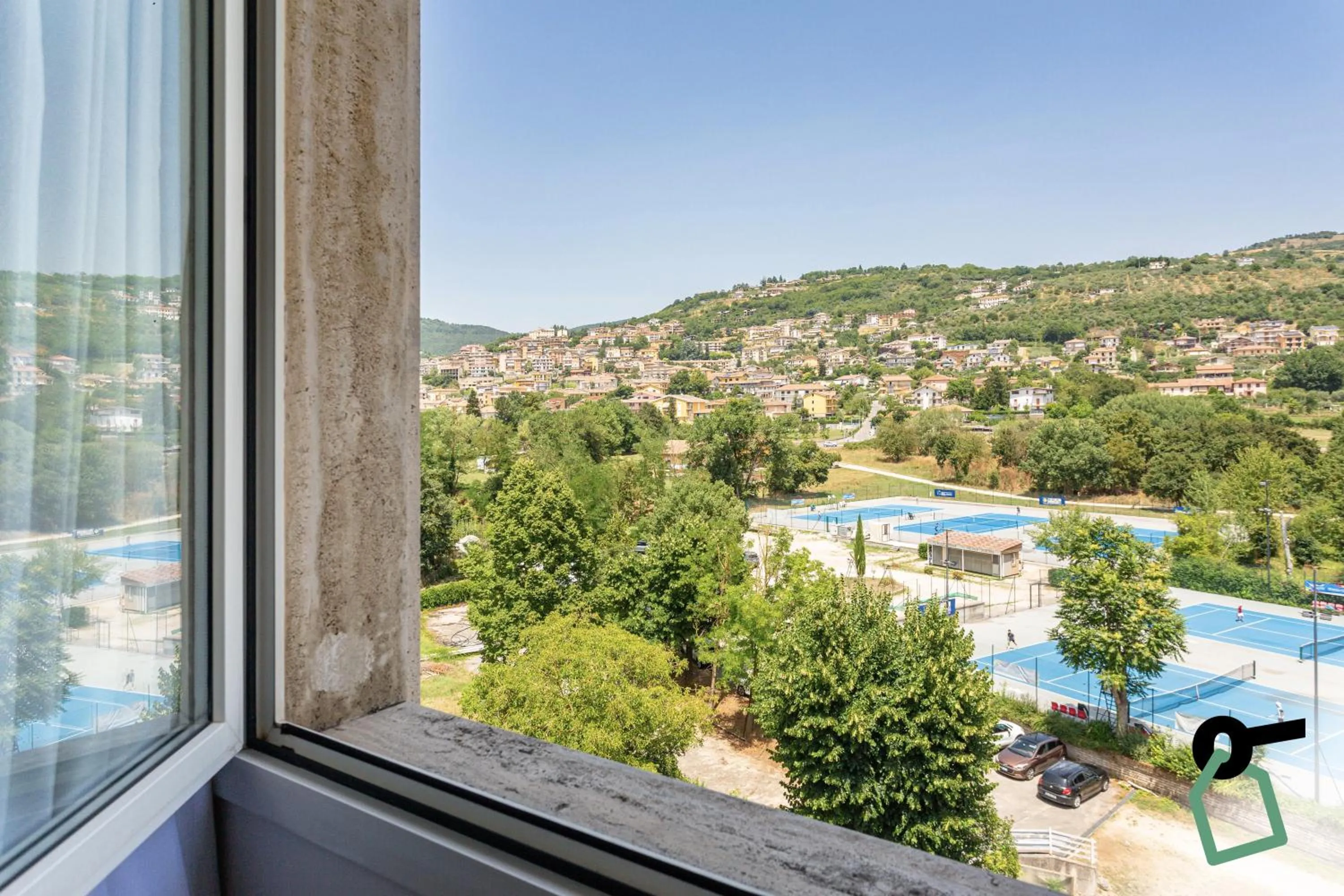 View (from property/room) in Hotiday Room Collection - Fiuggi