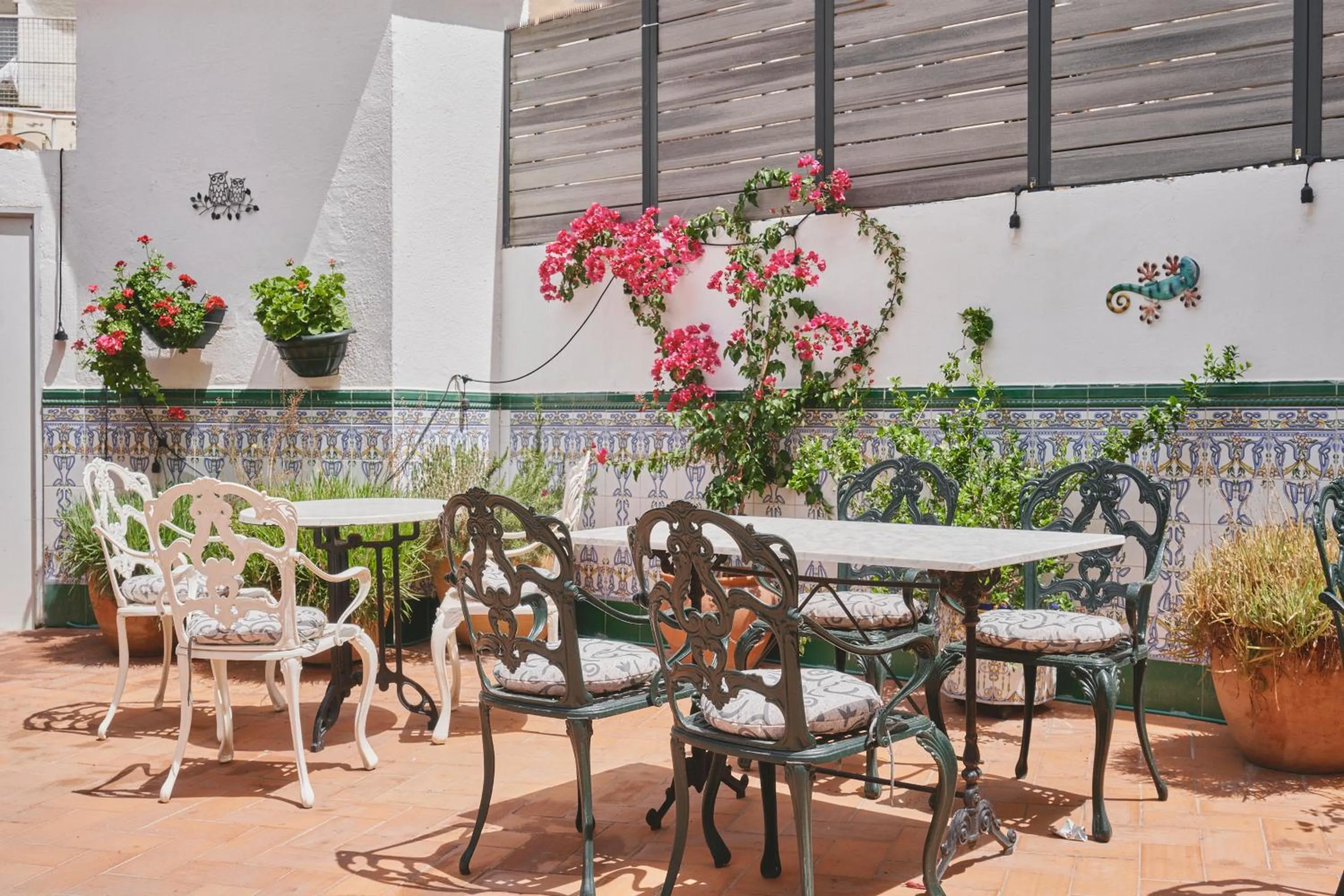 Balcony/Terrace in Mesón Castilla Atiram Hotels