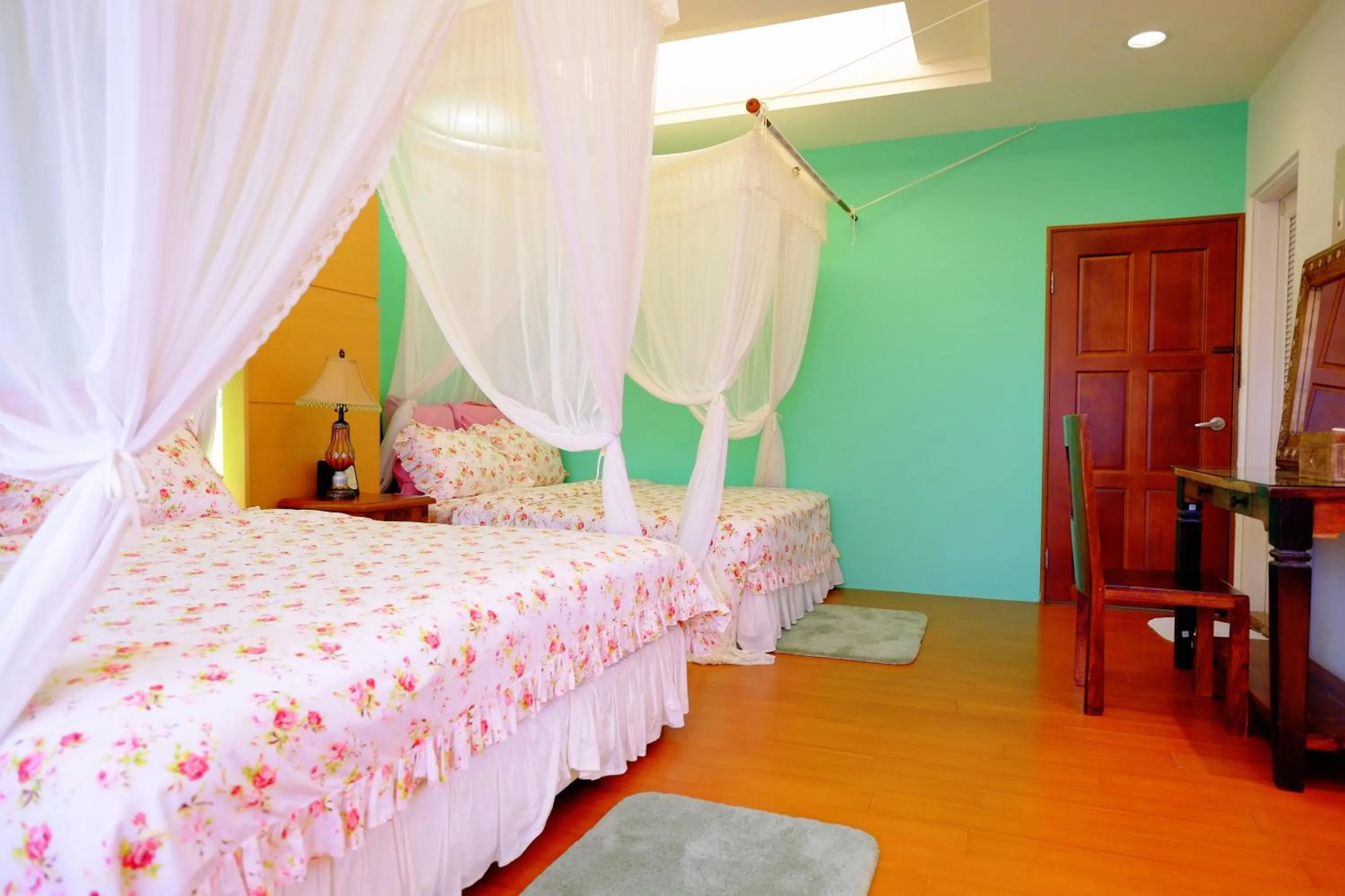 Bed in Spring Garden Homestay