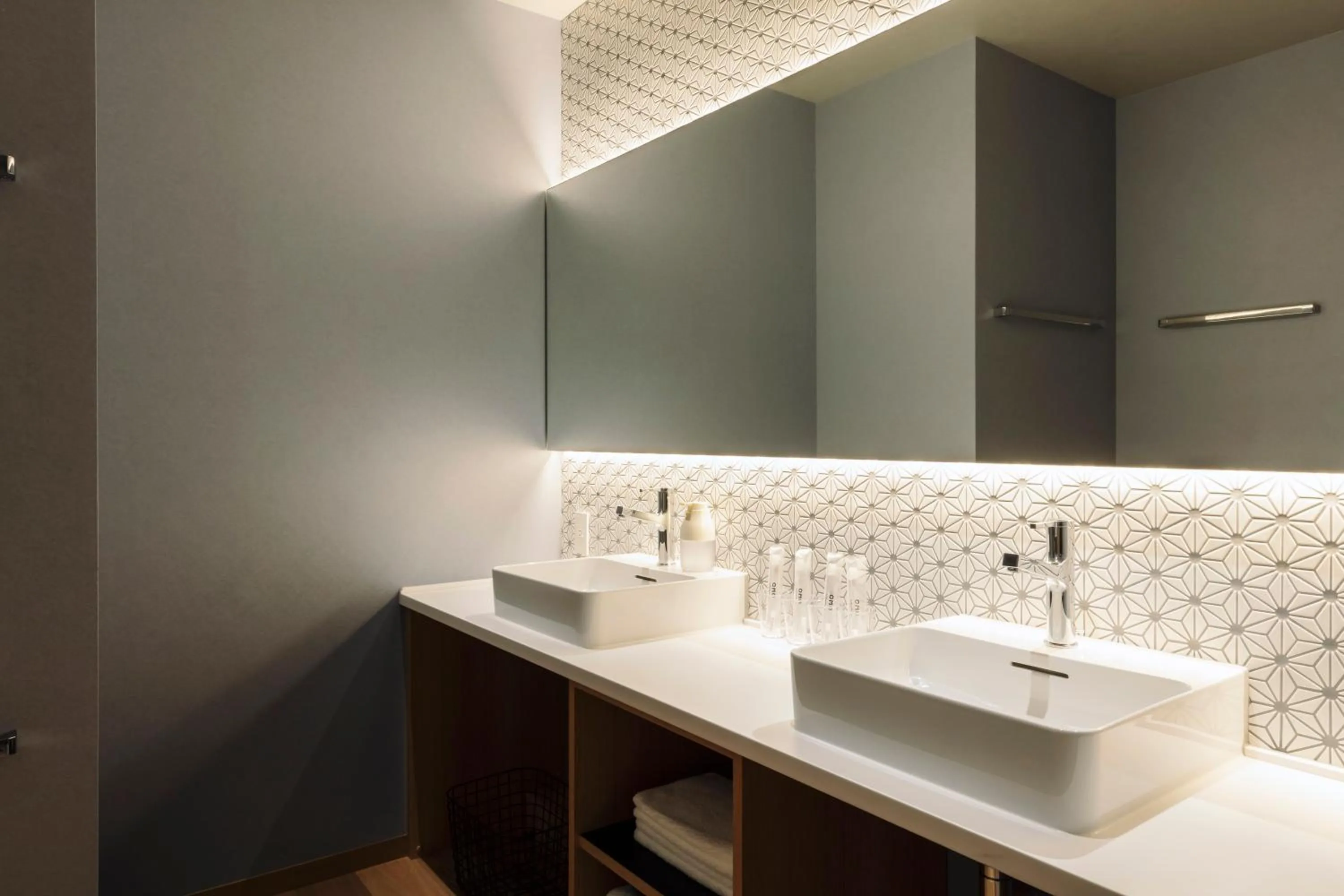 Photo of the whole room in OMO7 Osaka by Hoshino Resorts