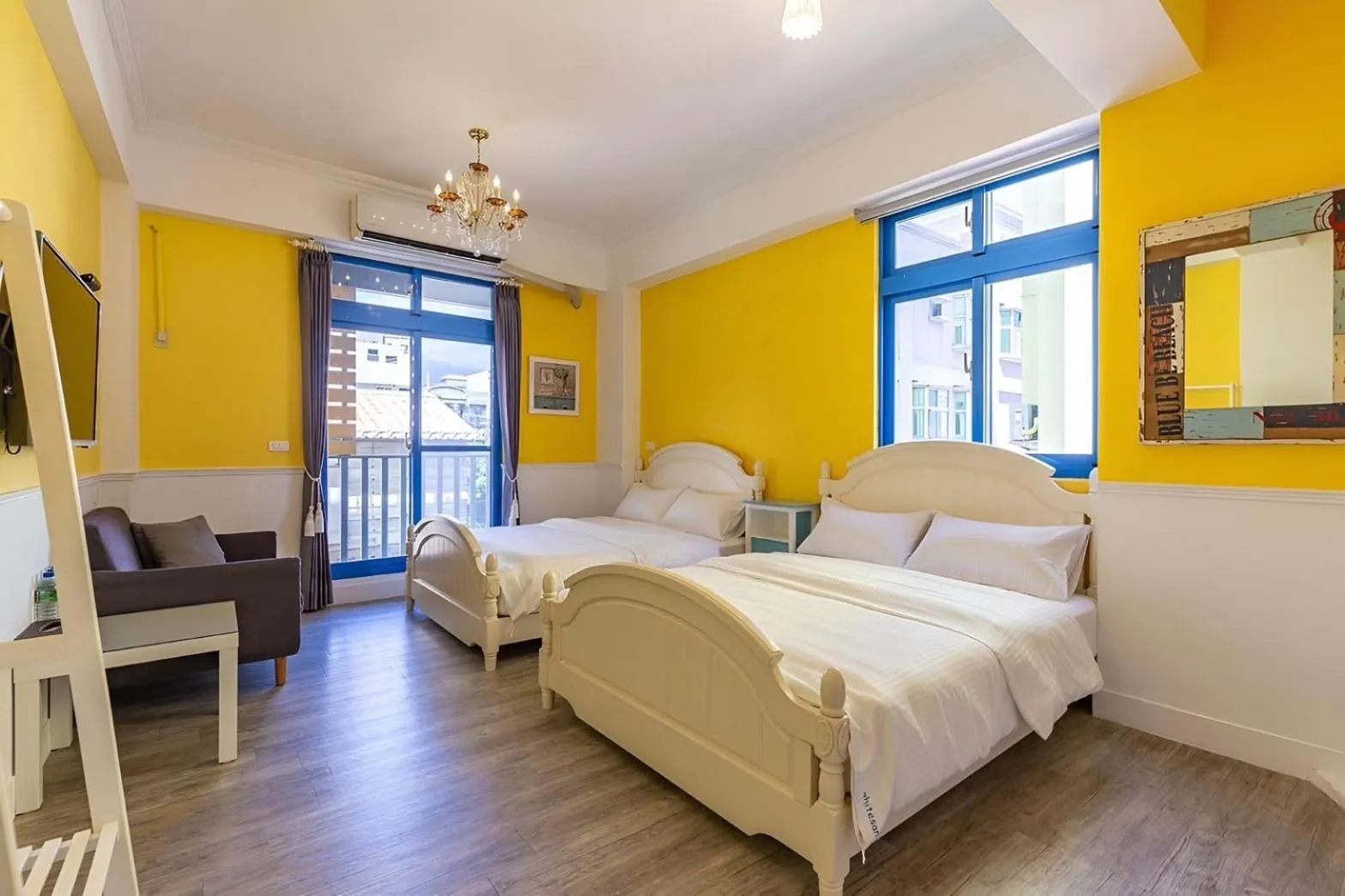 Bed in White Sand Homestay