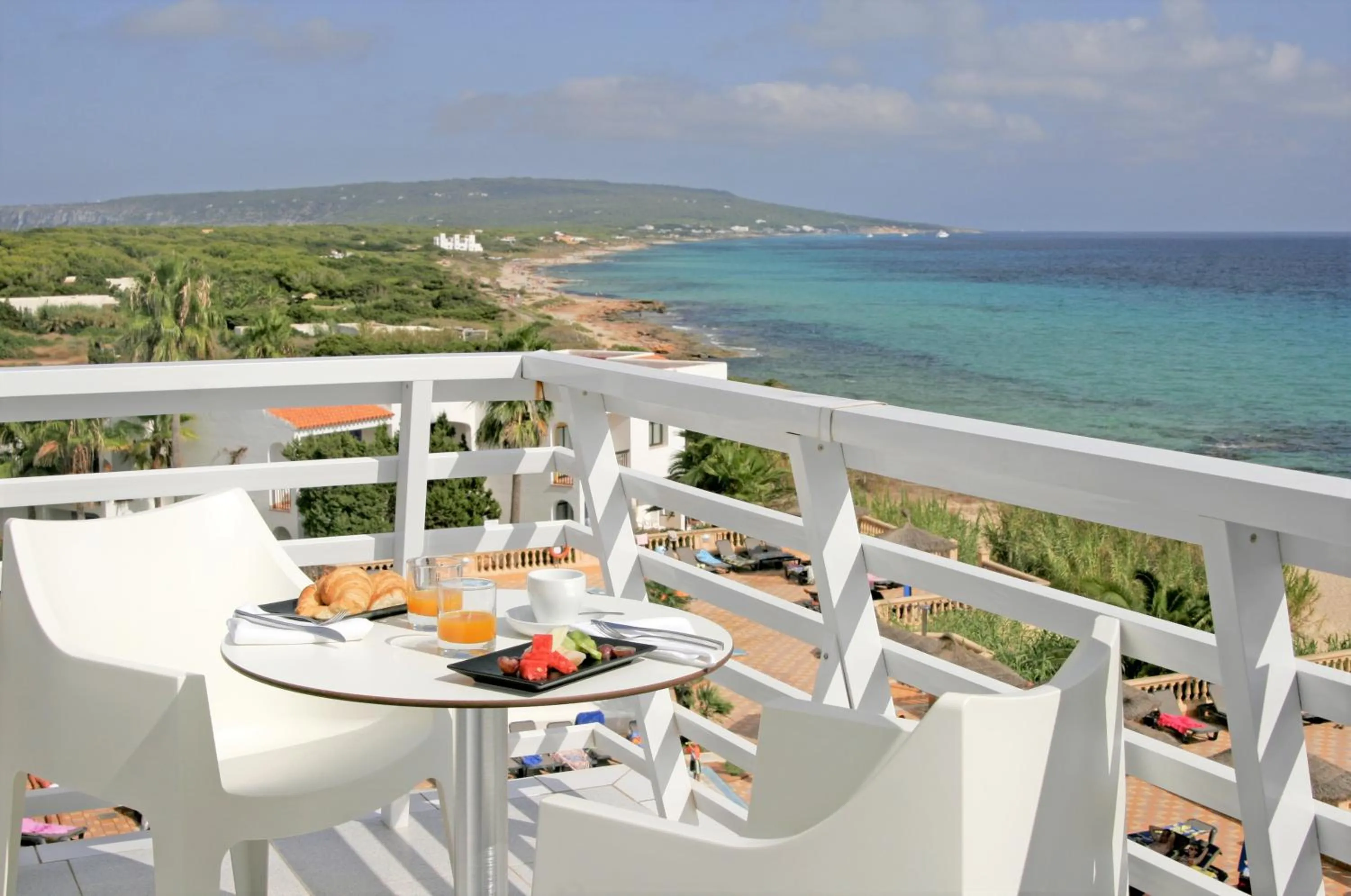 Balcony/Terrace in Insotel Hotel Formentera Playa