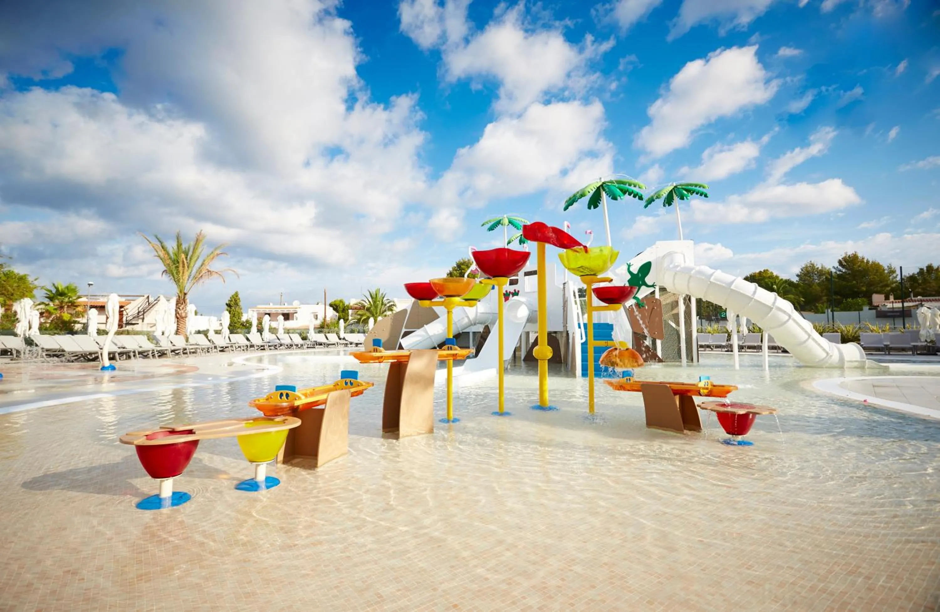 Aqua park in Insotel Tarida Beach Resort & SPA